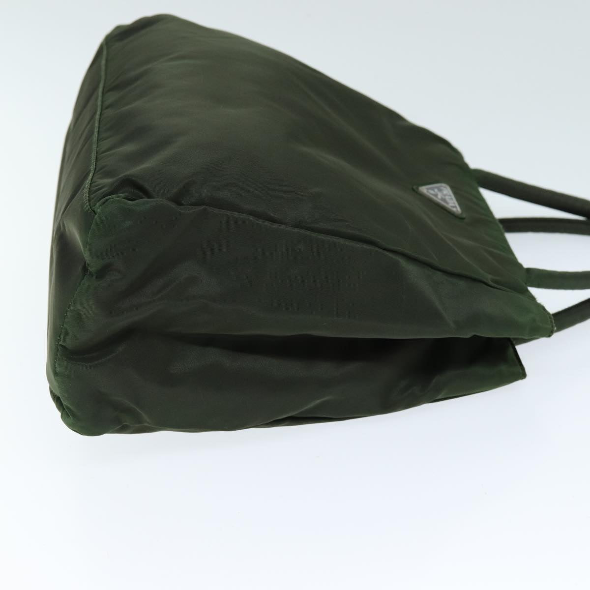 Luxury PradaHand Bag Nylon Khaki 73881