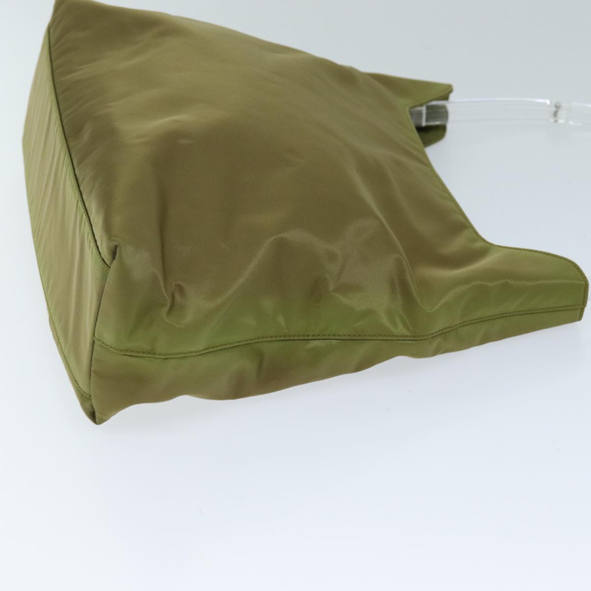 Luxury PradaShoulder Bag Nylon Khaki 73883