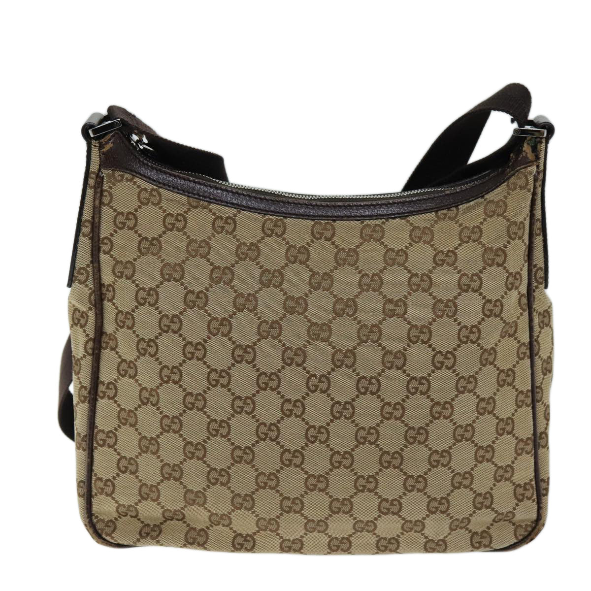 Luxury Gucci Trending 2025 GG Canvas Shoulder Bag Beige 114272  73889