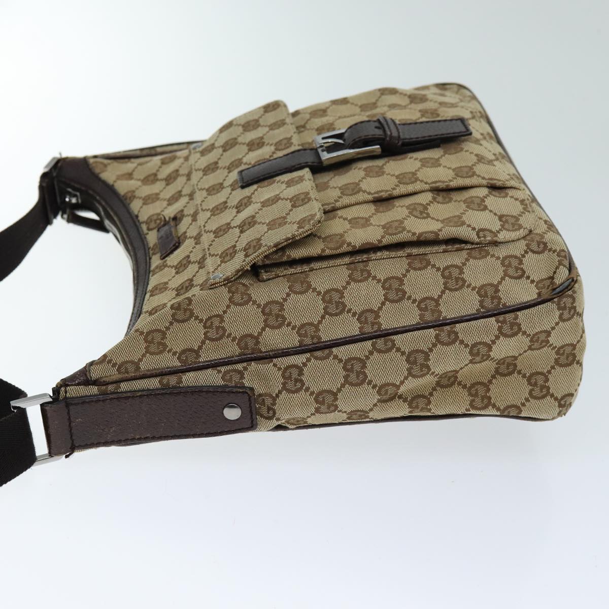 Luxury Gucci Trending 2025 GG Canvas Shoulder Bag Beige 114272  73889