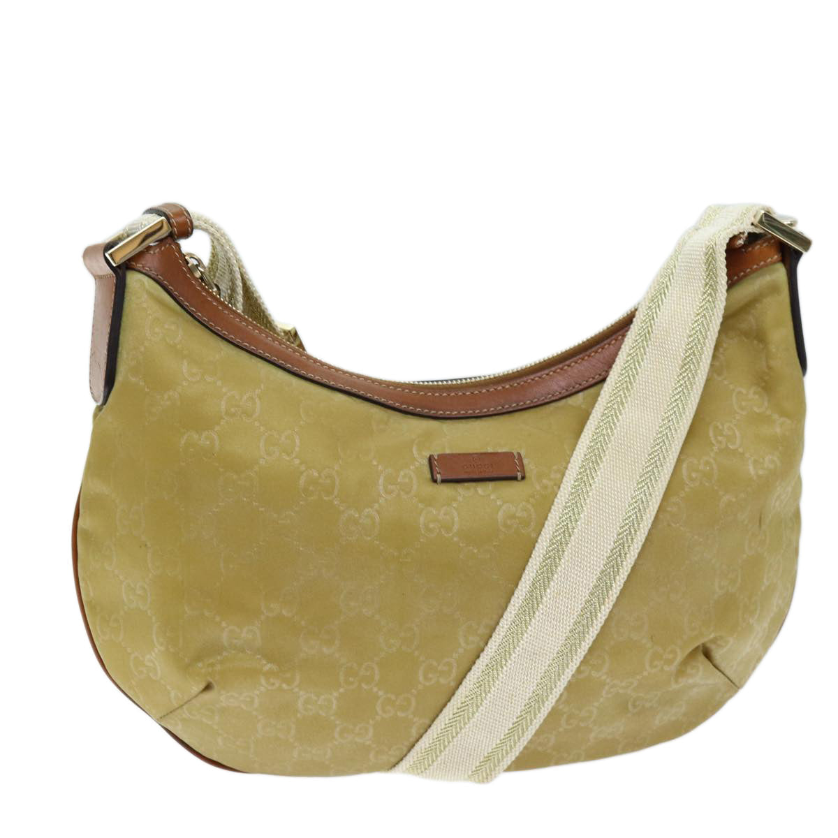 Luxury Gucci Trending 2025 GG Canvas Shoulder Bag Beige 181092  73892