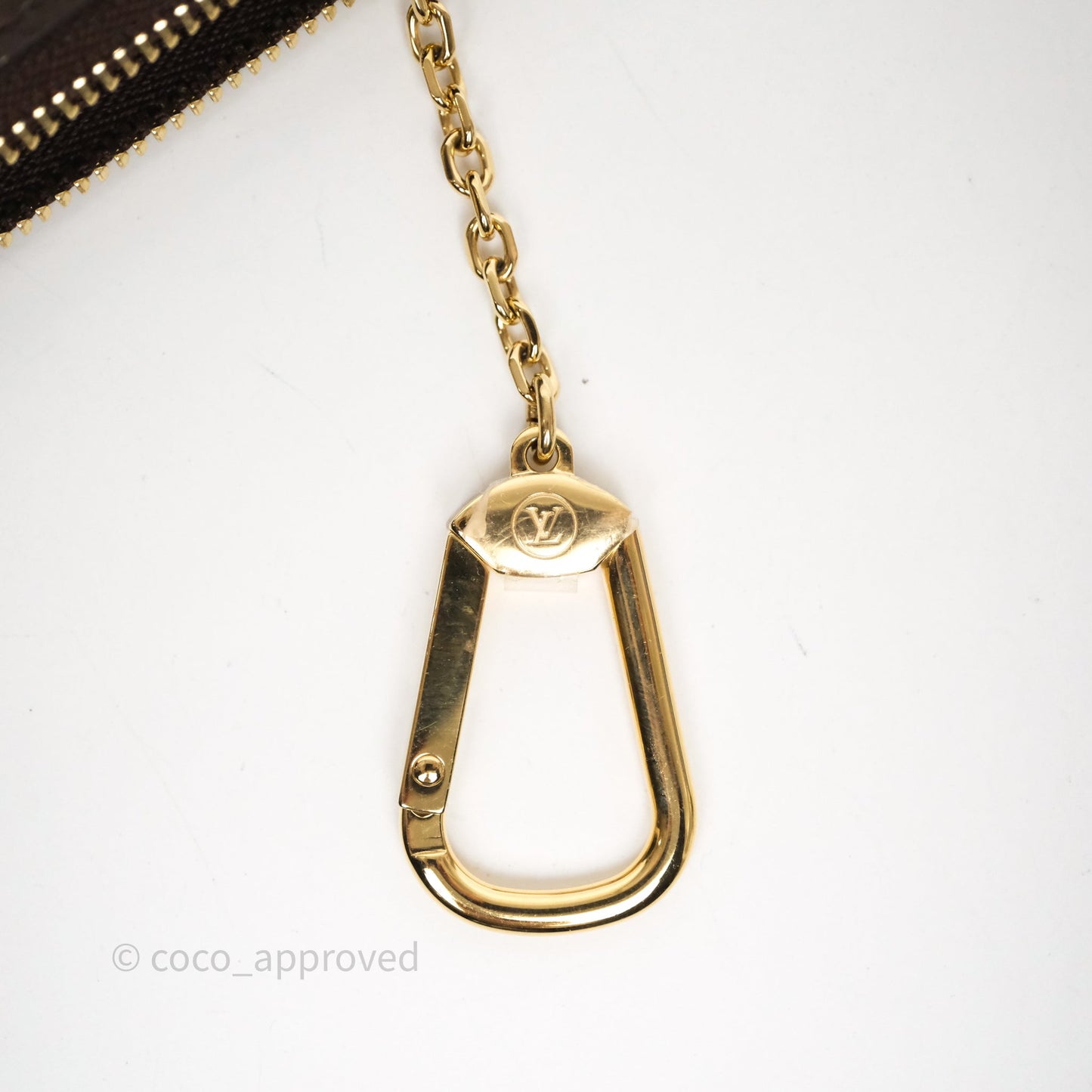 Louis Vuitton Vivienne Wintery Travel Collection Key Pouch Monogram Canvas