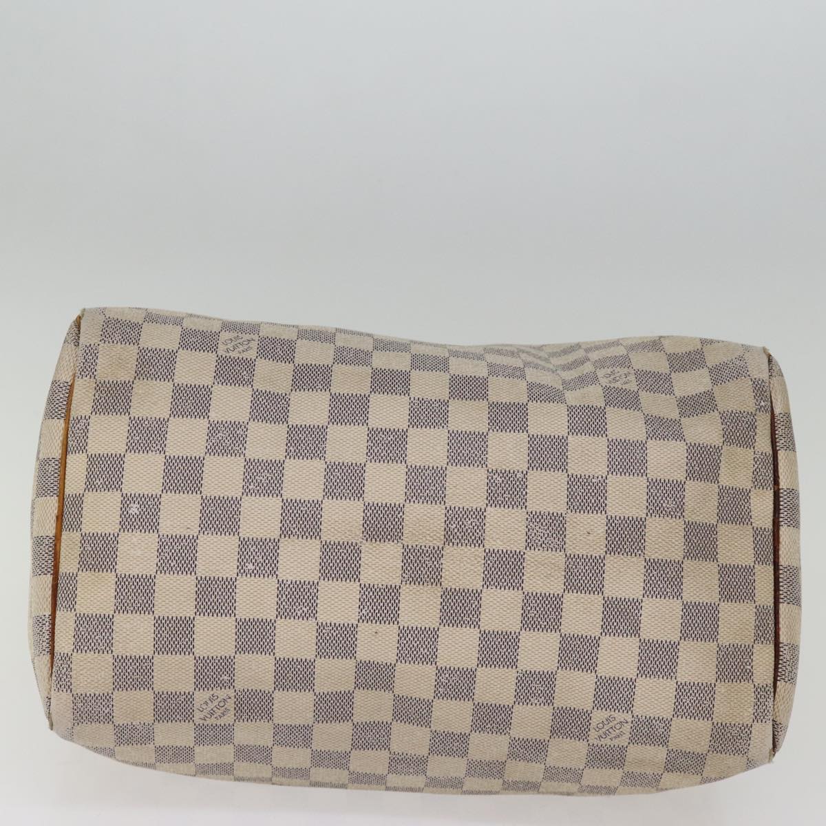 LOUIS VUITTON Damier Azur Speedy 30 Hand Bag N41533 LV 73915