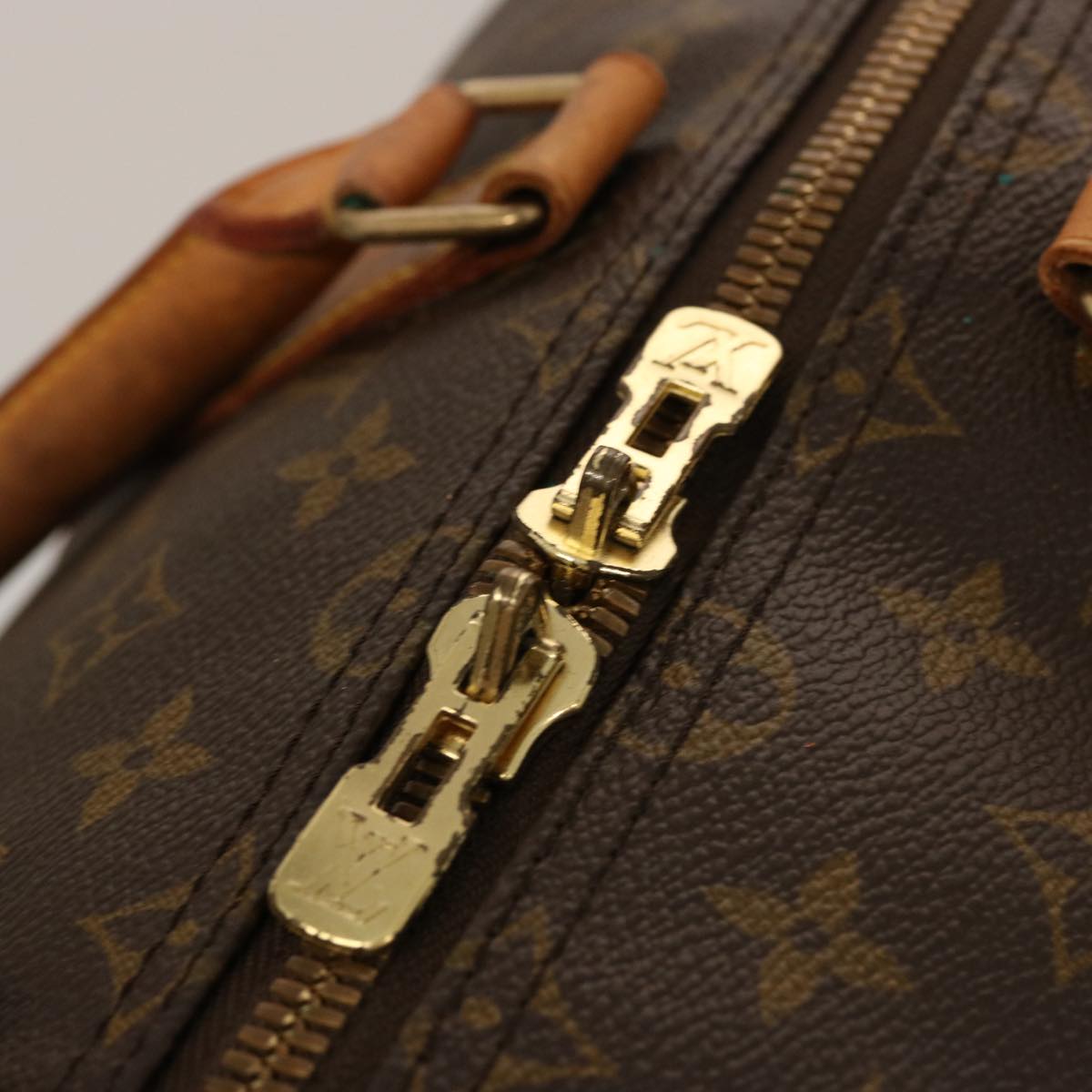 LOUIS VUITTON Monogram Keepall 50 Boston Bag M41426 LV 73921