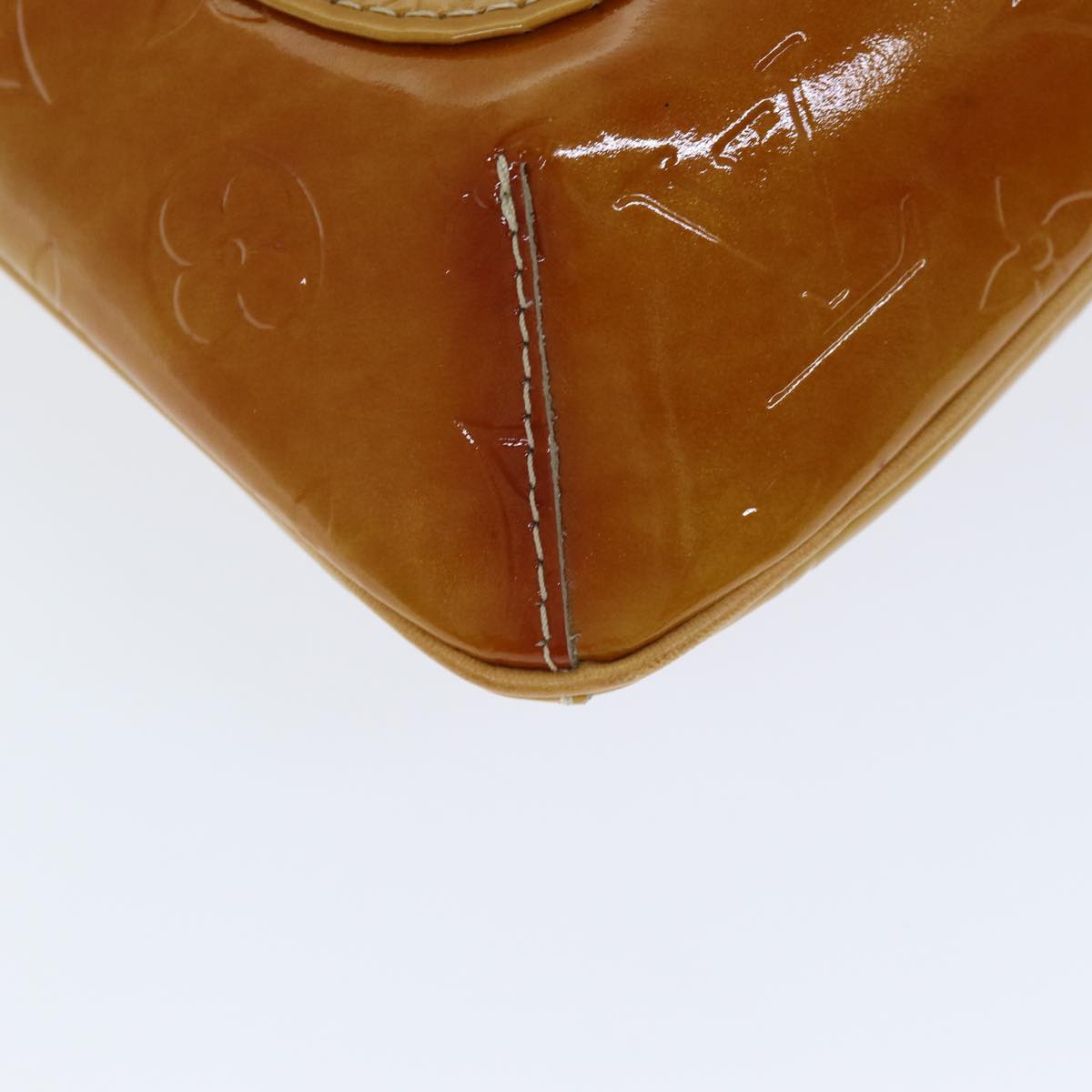LOUIS VUITTON Monogram Vernis Thompson Street Bag Beige M91301 LV 73923