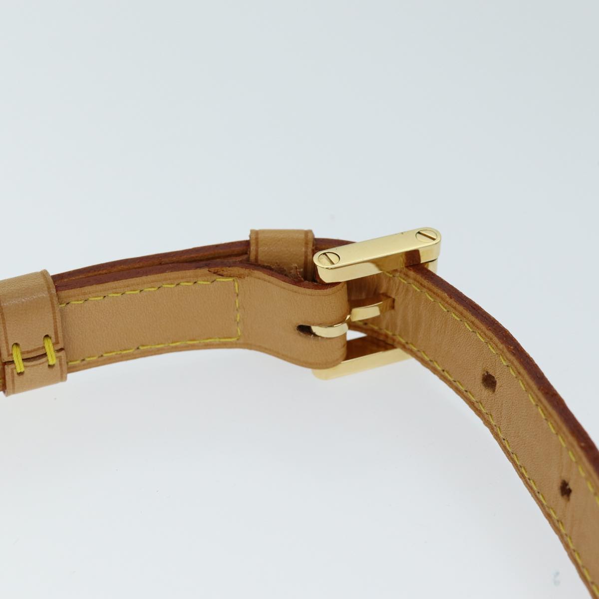 LOUIS VUITTON Monogram Vernis Thompson Street Bag Beige M91301 LV 73923