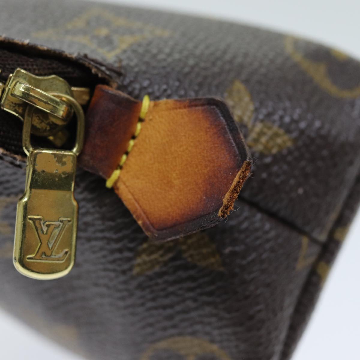 LOUIS VUITTON Monogram Pochette Cosmetic PM Cosmetic Pouch M47515 LV 73929
