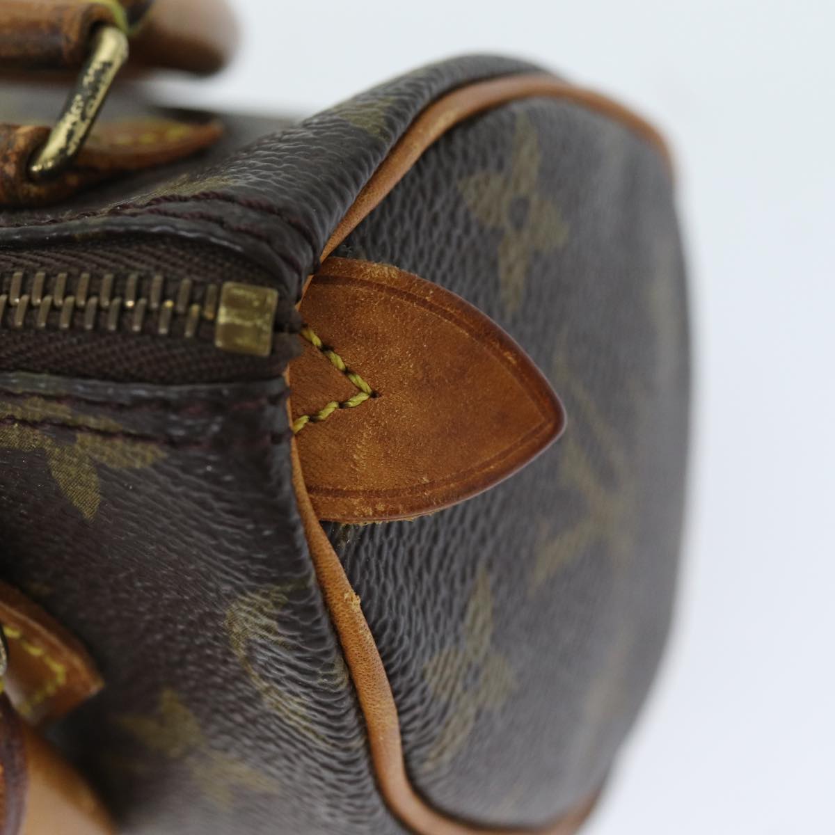 LOUIS VUITTON Monogram Mini Speedy Hand Bag M41534 LV 73930