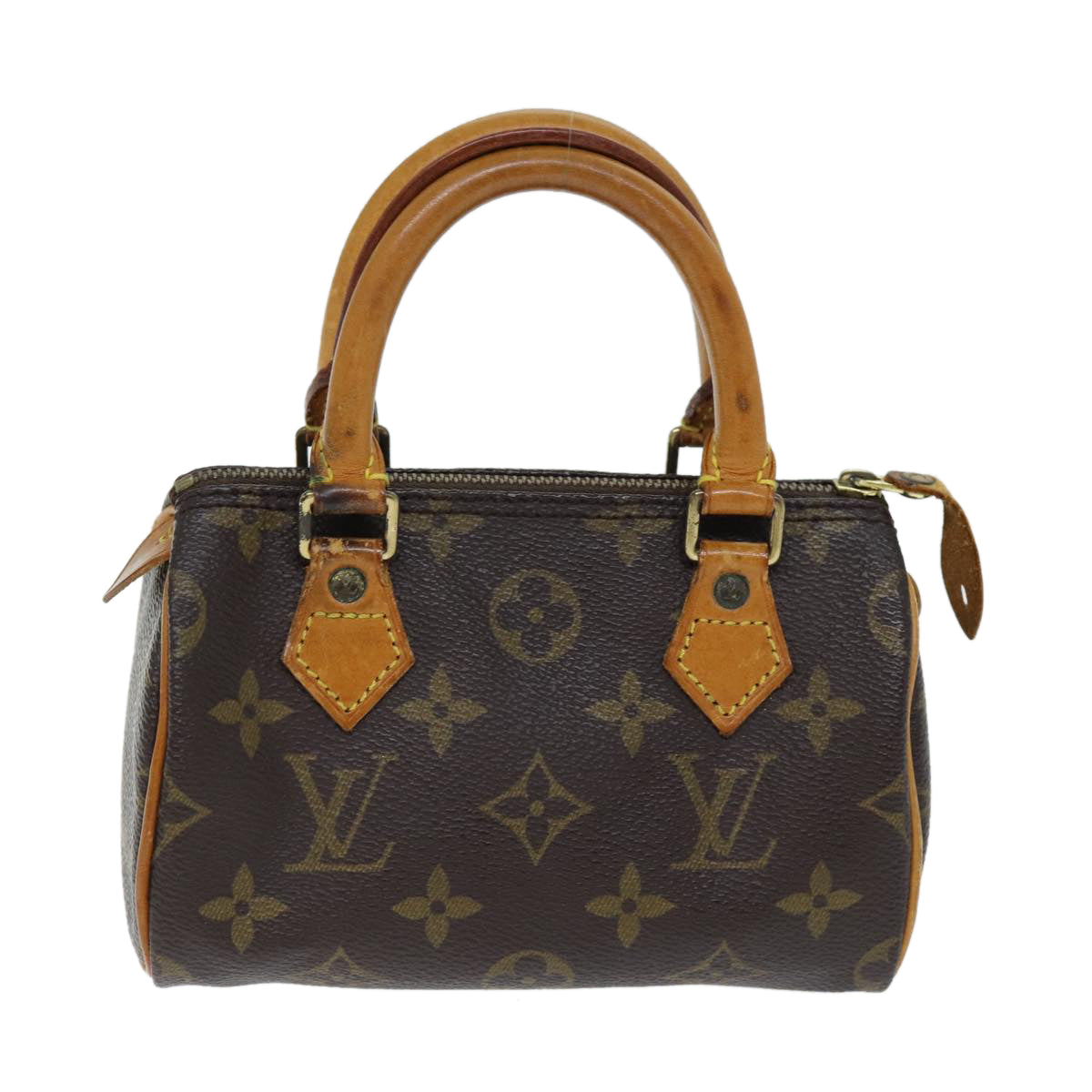 LOUIS VUITTON Monogram Mini Speedy Hand Bag M41534 LV 73930