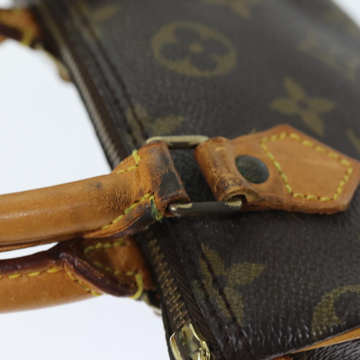 LOUIS VUITTON Monogram Mini Speedy Hand Bag M41534 LV 73930