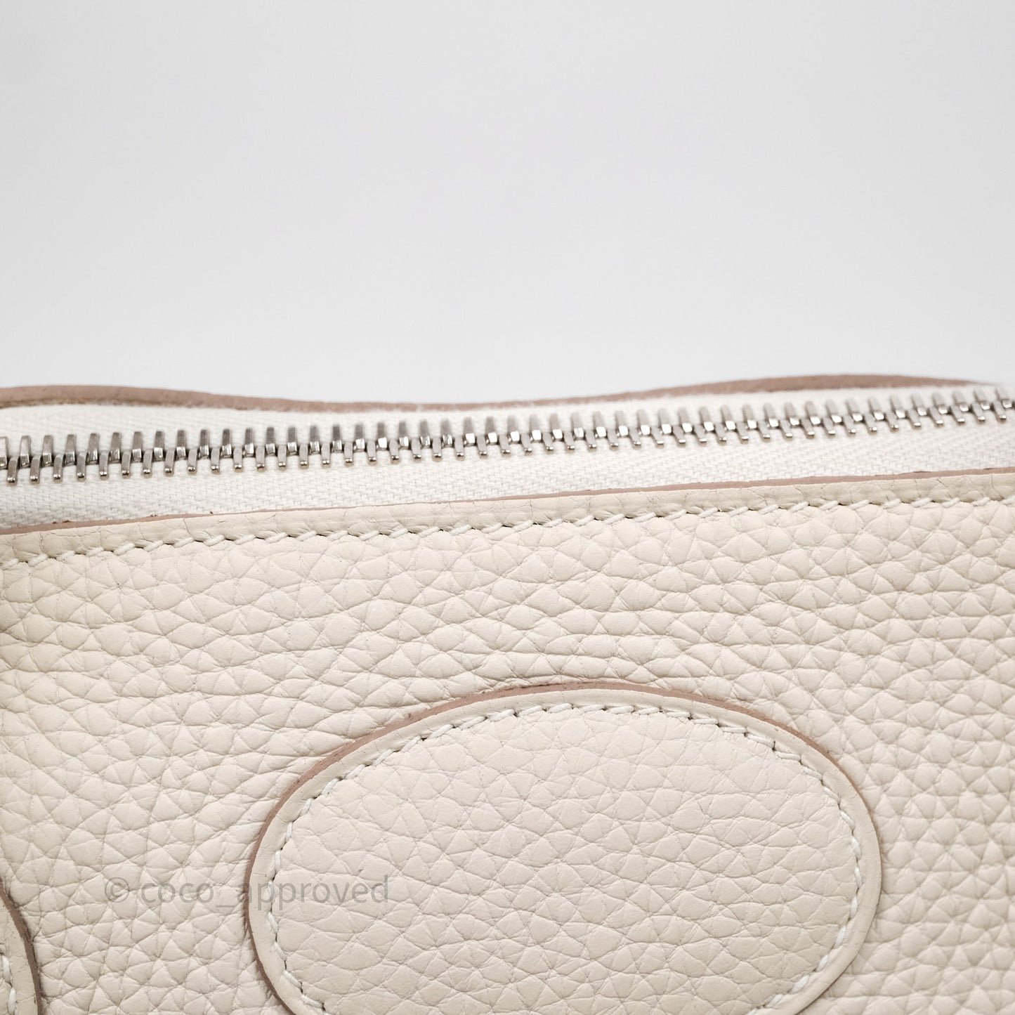 Hermes Bolide 31 Clemence Craie 10 Palladium Hardware