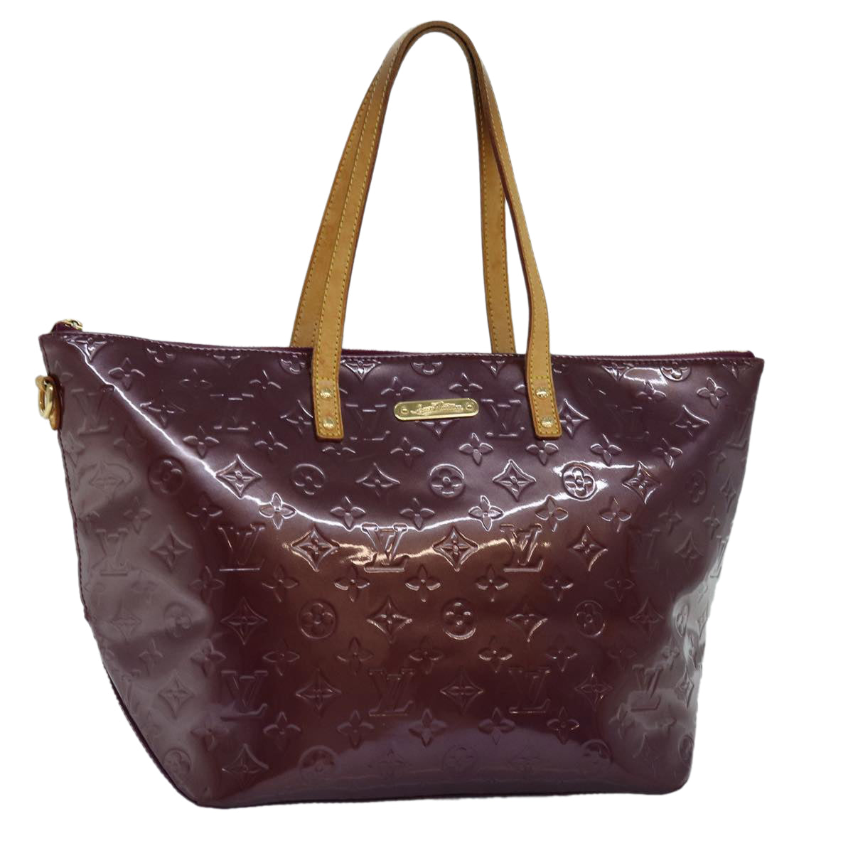 LOUIS VUITTON Monogram Vernis Bellevue GM Tote Bag Viole M93588 LV 73960