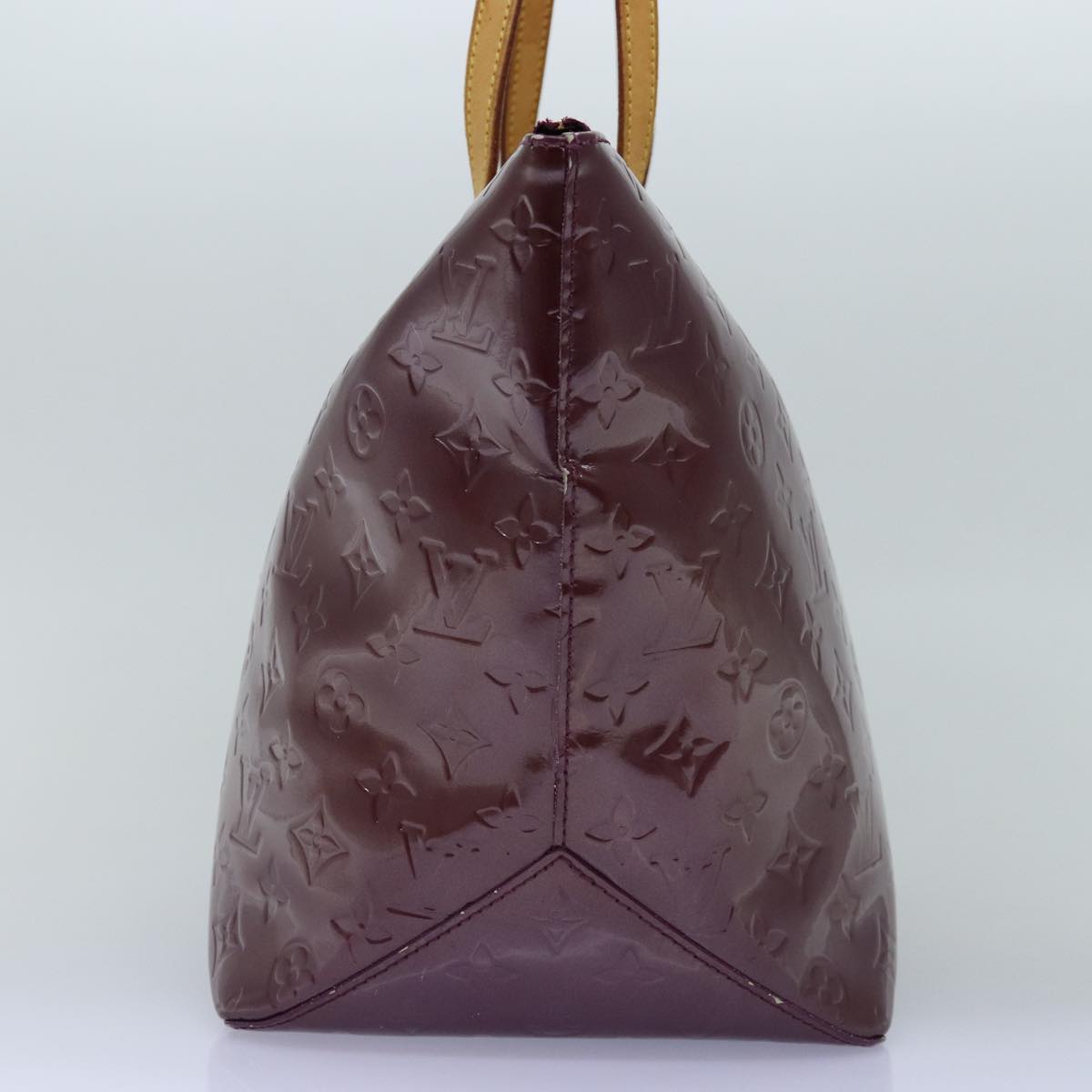 LOUIS VUITTON Monogram Vernis Bellevue GM Tote Bag Viole M93588 LV 73960