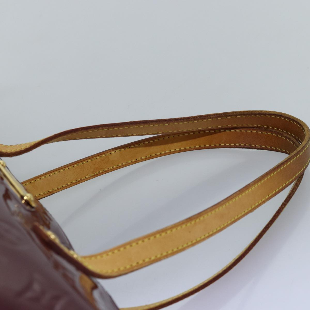 LOUIS VUITTON Monogram Vernis Bellevue GM Tote Bag Viole M93588 LV 73960