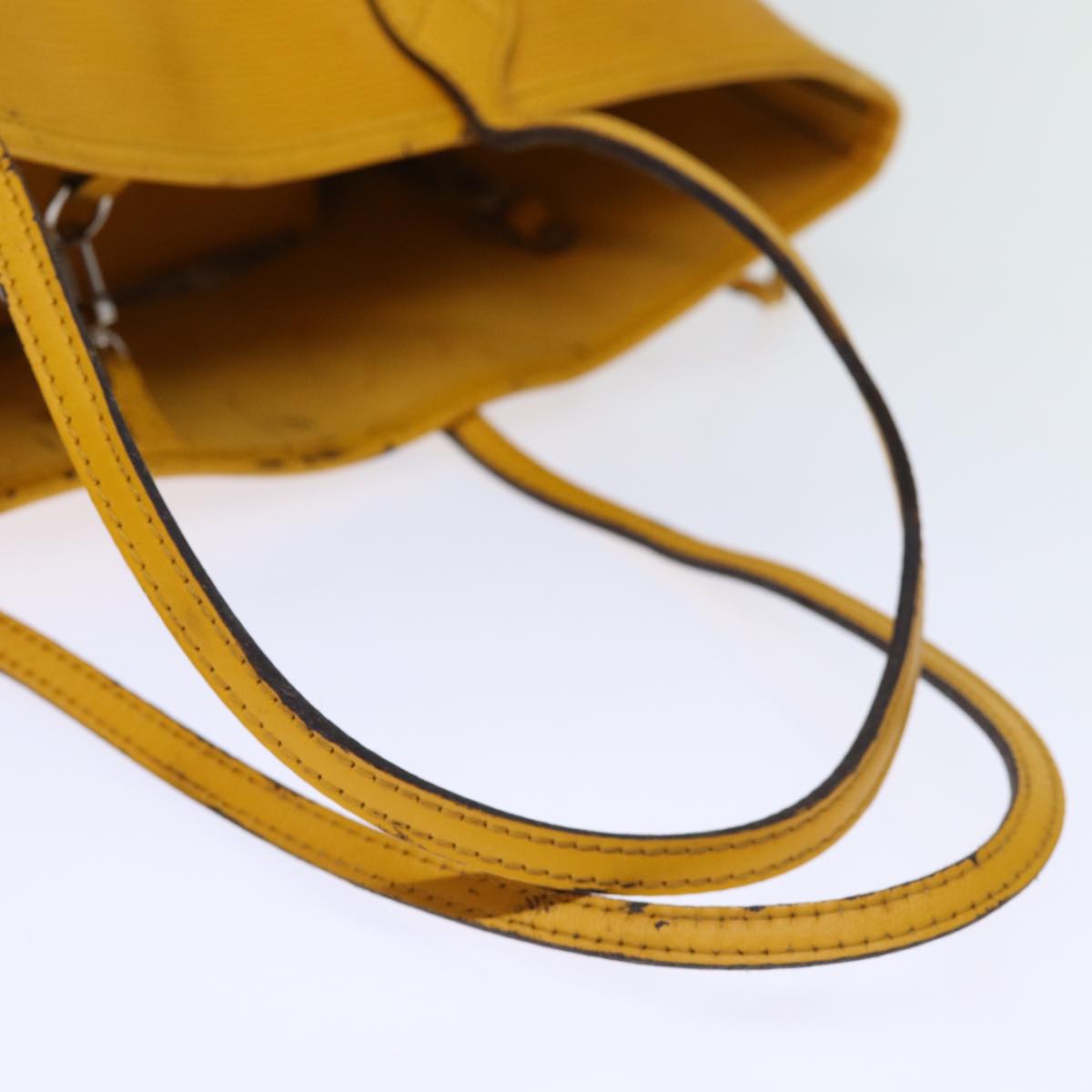 LOUIS VUITTON Epi Neverfull MM Tote Bag Mimosa M40957 LV 73961