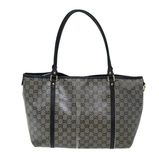 Luxury Gucci Trending 2025 GG Crystal Tote Bag Gray 197953  73981