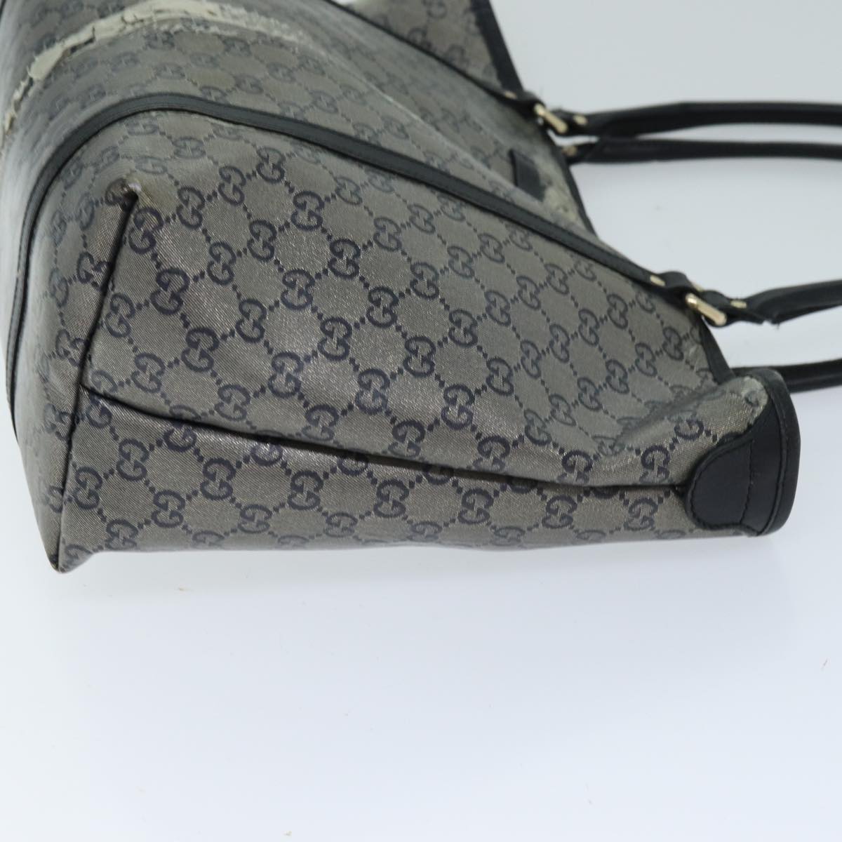 Luxury Gucci Trending 2025 GG Crystal Tote Bag Gray 197953  73981