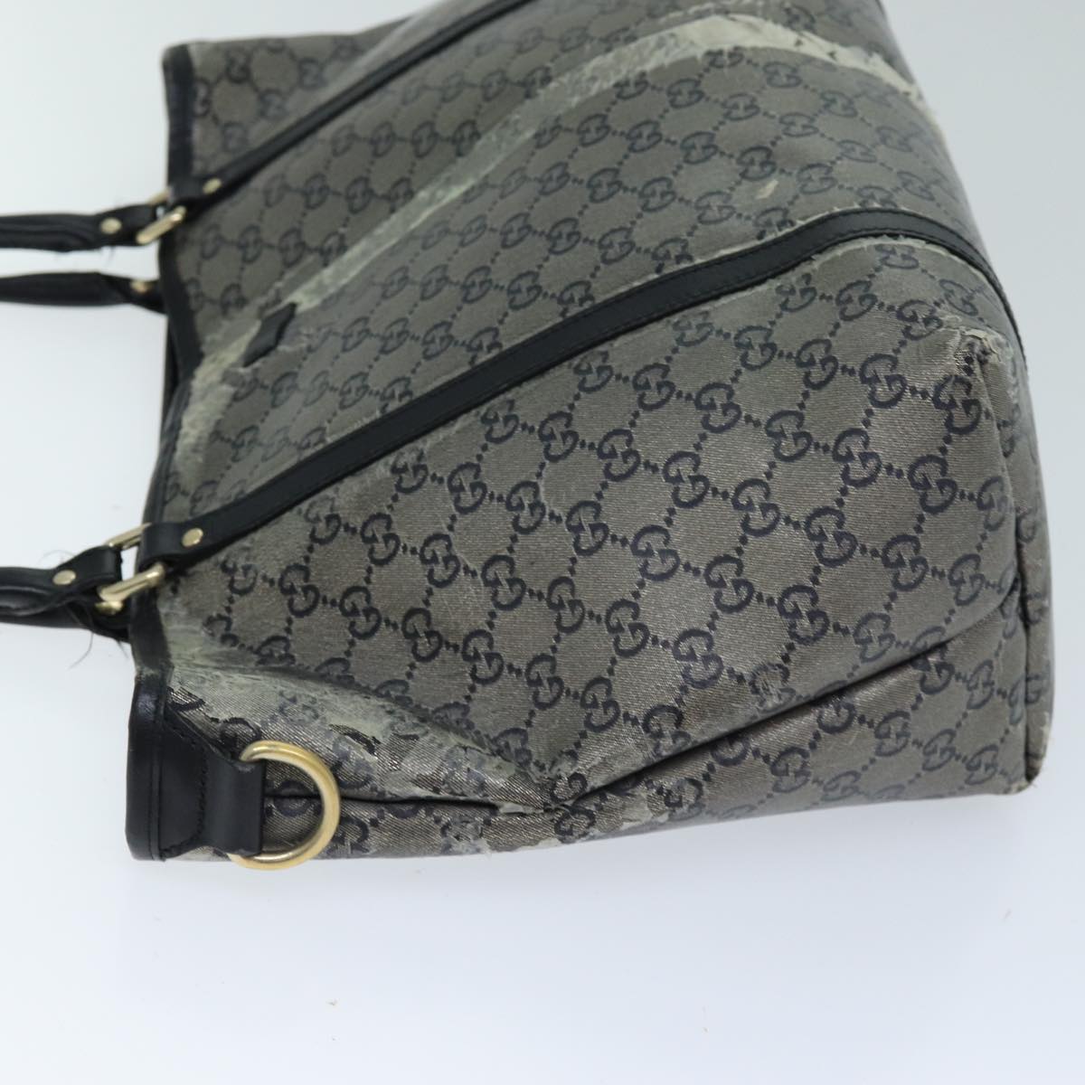 Luxury Gucci Trending 2025 GG Crystal Tote Bag Gray 197953  73981