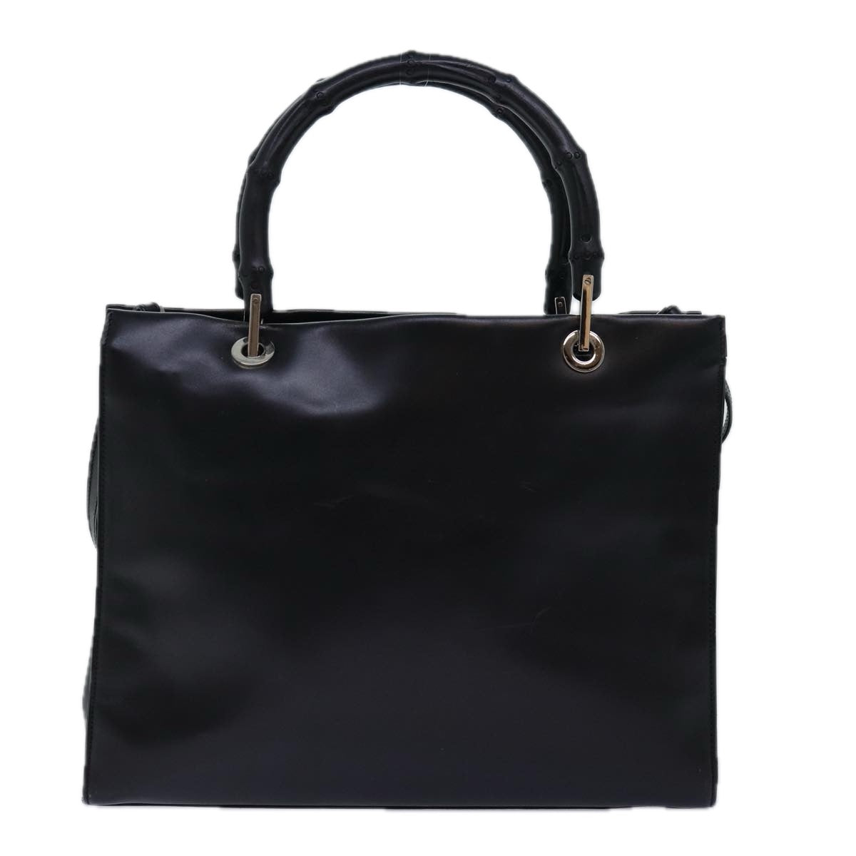 Luxury Gucci Trending 2025 Bamboo Hand Bag Leather 2way Black  73987
