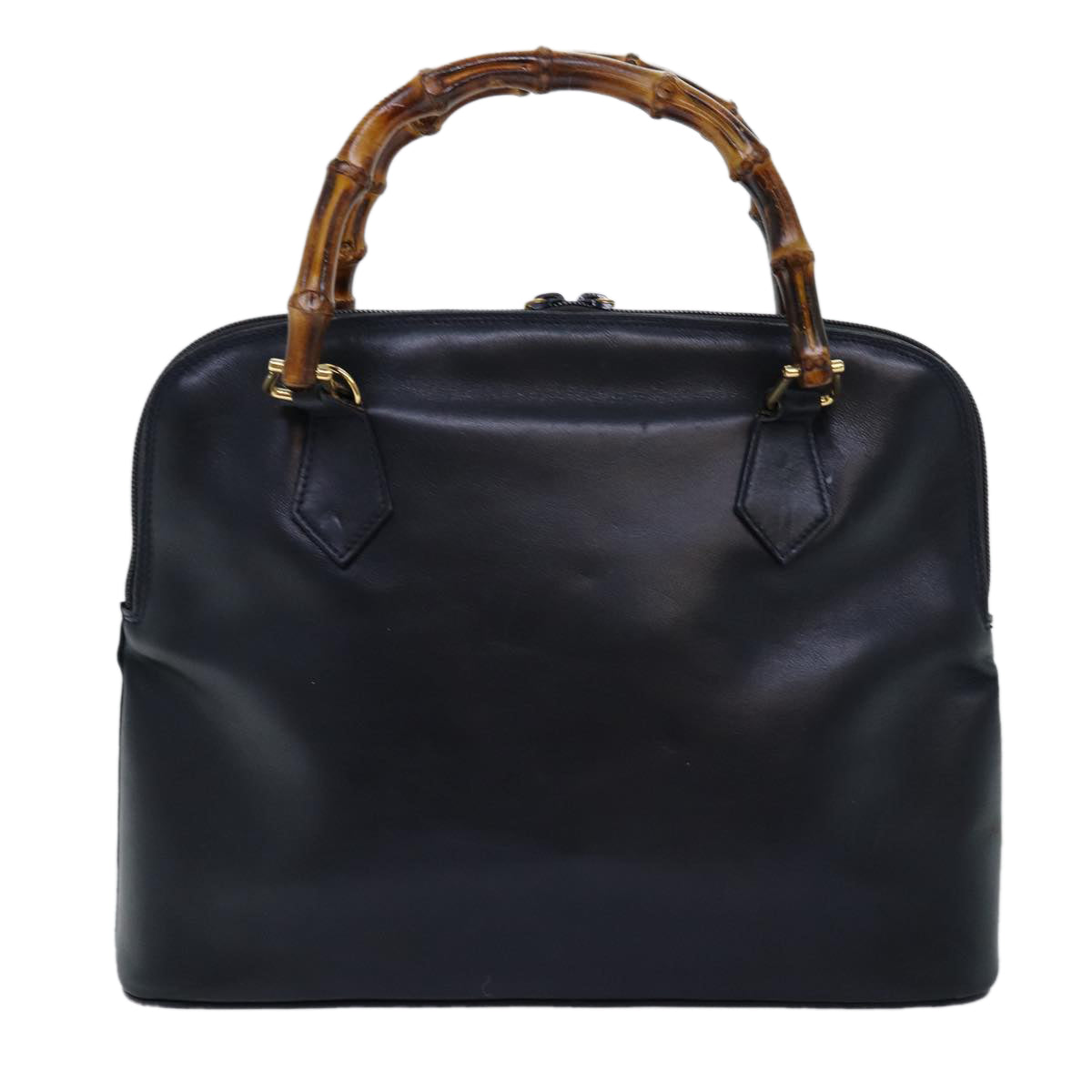 Luxury Gucci Trending 2025 Bamboo Hand Bag Leather 2way Navy 000 406 0289  73988
