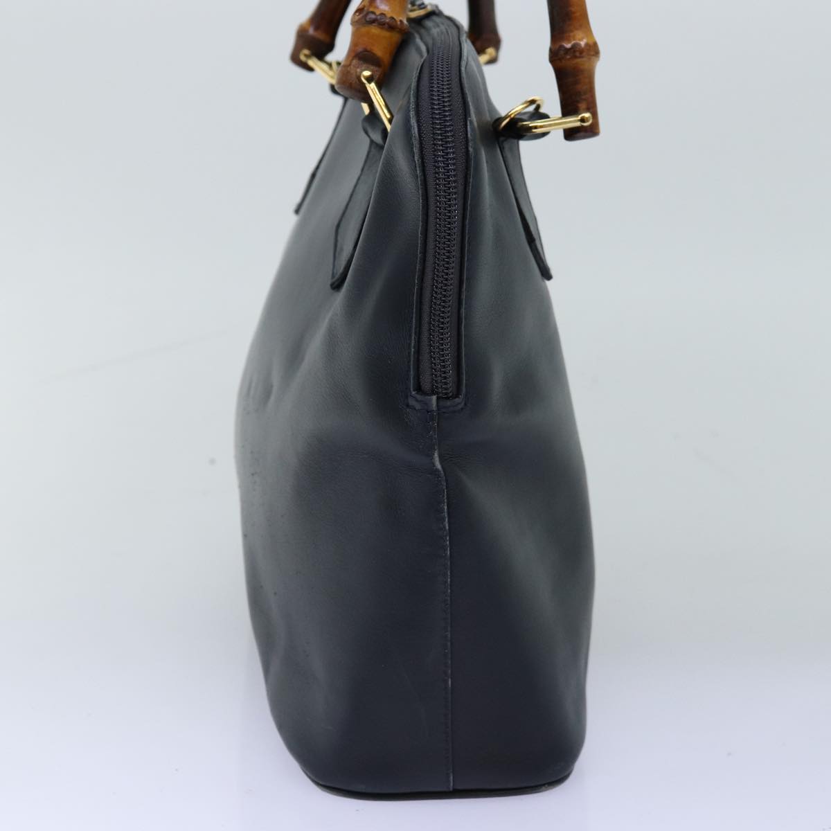 Luxury Gucci Trending 2025 Bamboo Hand Bag Leather 2way Navy 000 406 0289  73988