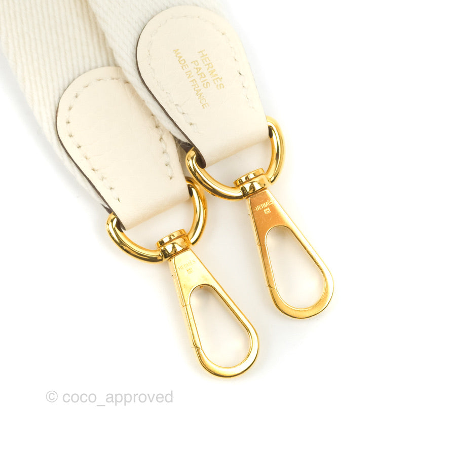 Hermès Mini Evelyne 16 Nata Clemence Gold Hardware