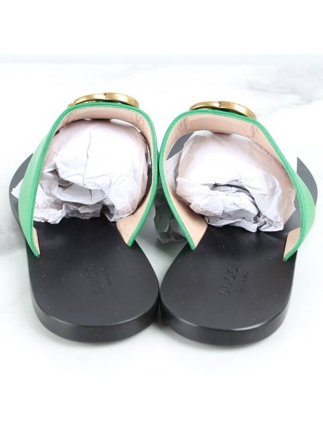 Luxury Gucci Trending 2025 Marmont flip flops 35 5 225