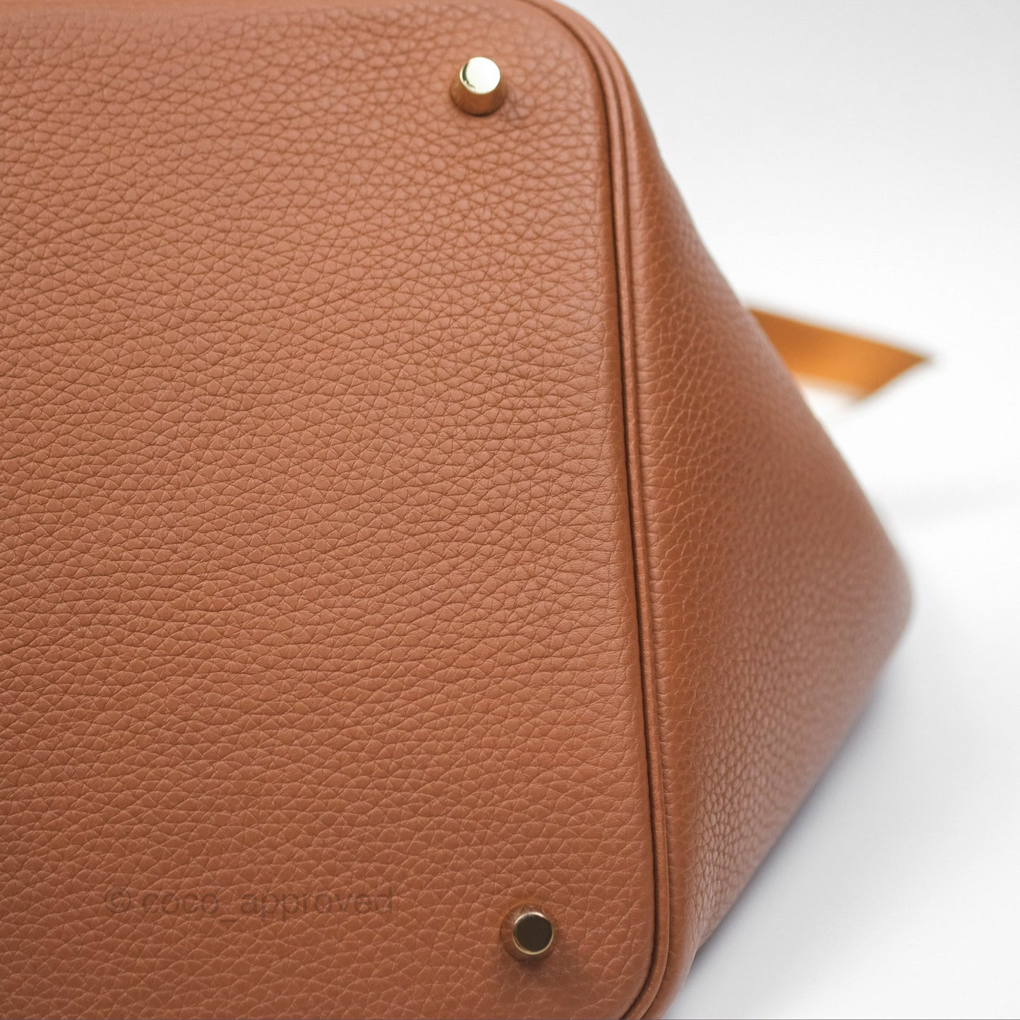 Hermès Picotin Lock 22 Gold 37 Clemence Gold Hardware