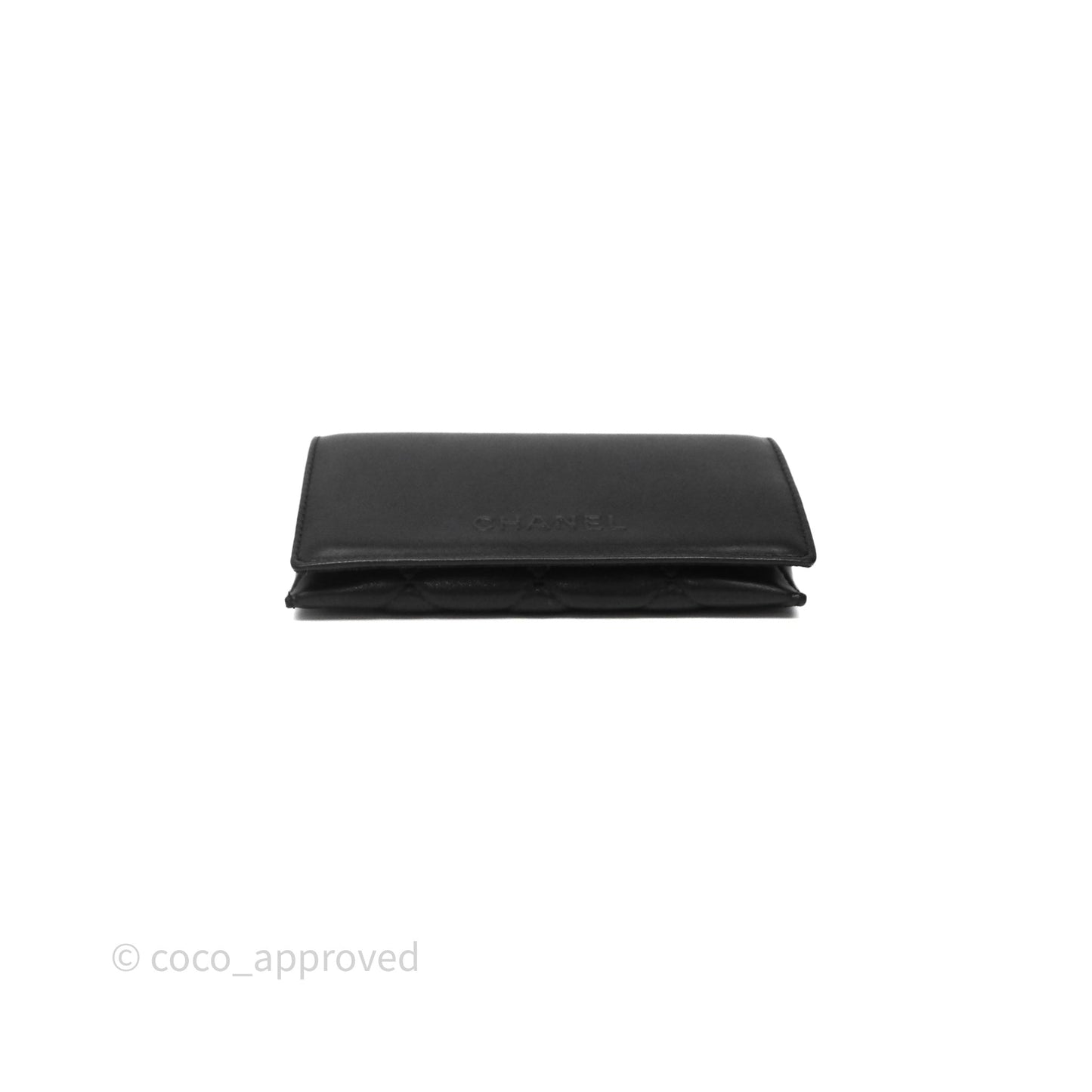 Chanel CC Chain-Link Square Sunglasses Black