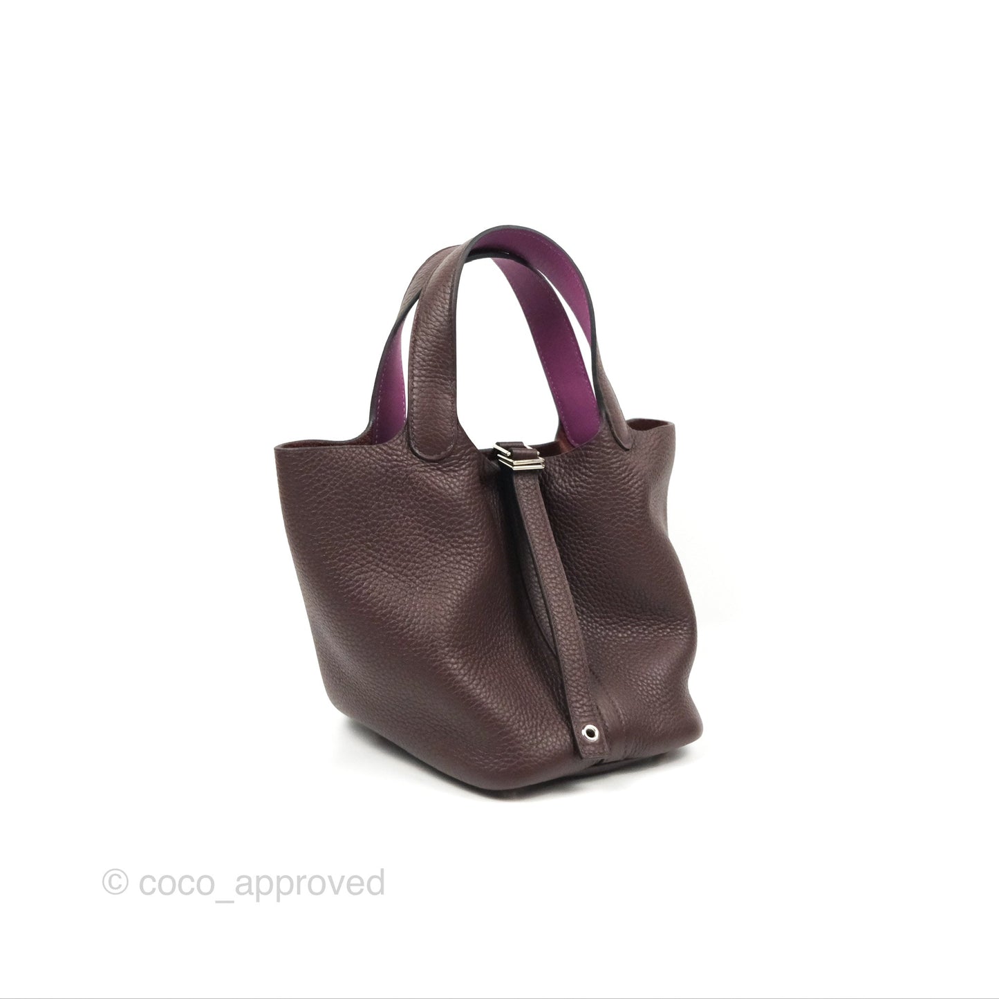Hermès Picotin 18 Eclat Rouge Sellier/ Anemone Clemence Palladium Hardware