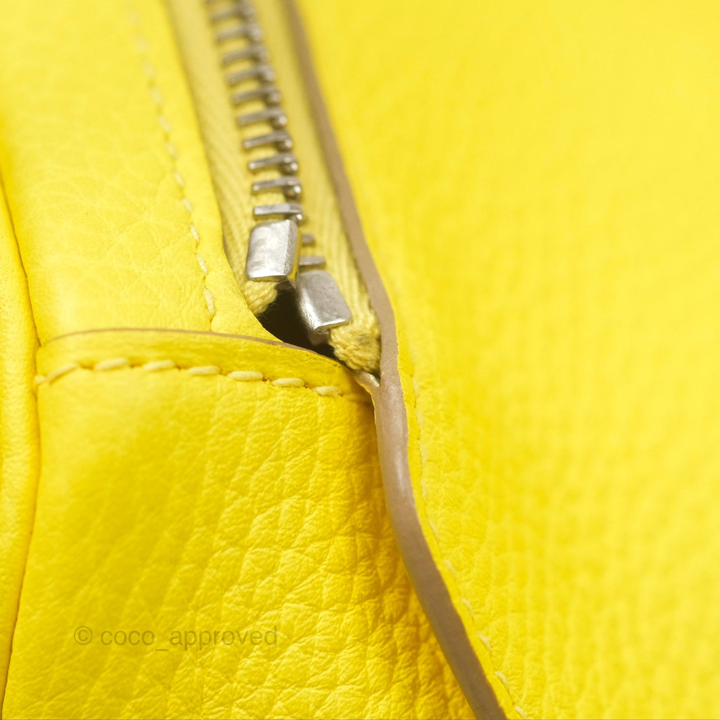 Hermès Lindy 30 Celemence Lime 9R Palladium Hardware