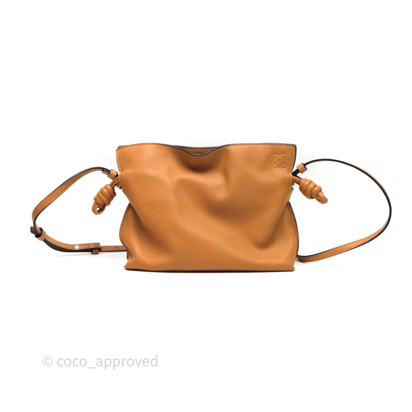 Loewe Mini Flamenco Clutch Nappa Calfskin Warm Desert
