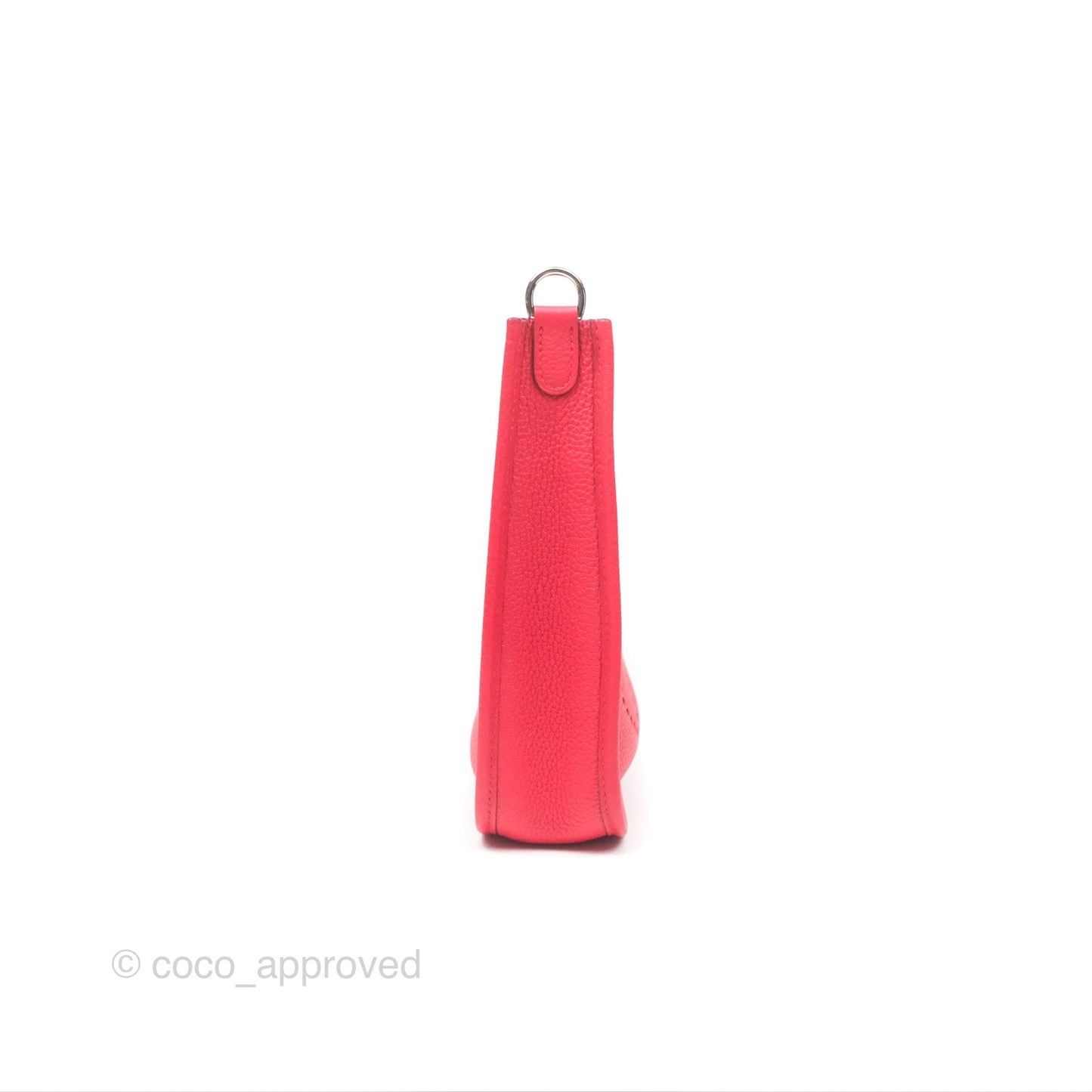 Hermès Mini Evelyne 16 Amazone Rouge de Coeur TM Palladium Hardware