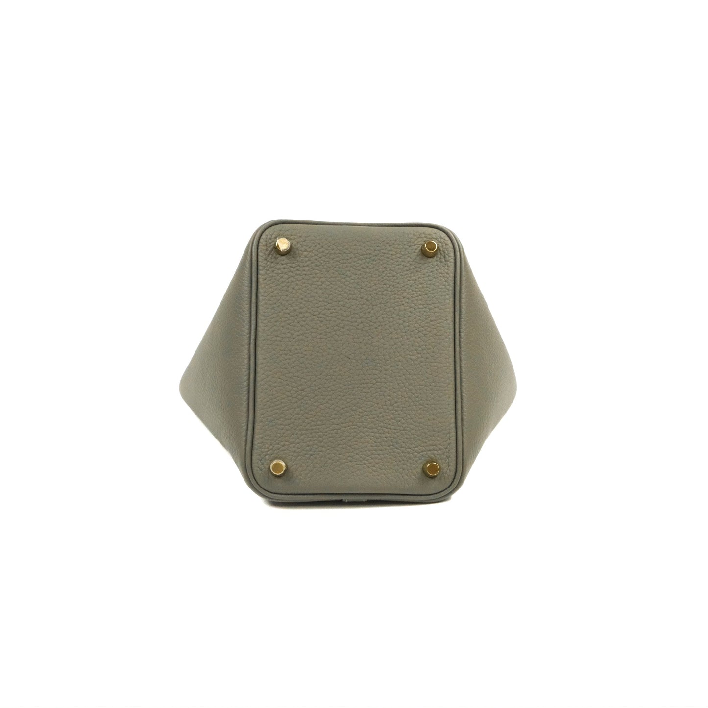 Hermès Picotin Lock 18 Gris Meyer 0L Taurillon Clemence Gold Hardware