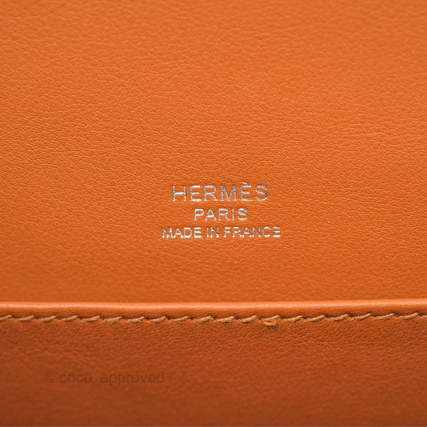 Hermès Geta Bag Chai 0M Quebracho 2J Palladium Hardware