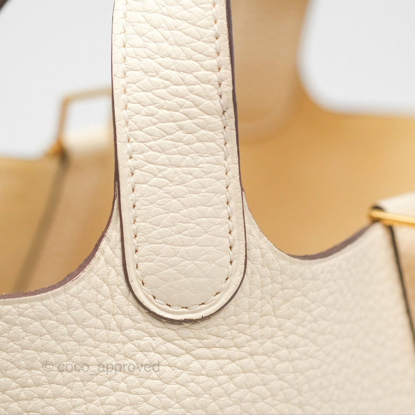 Hermès Picotin Lock 18 Nata I2 Taurillon Clemence Gold Hardware
