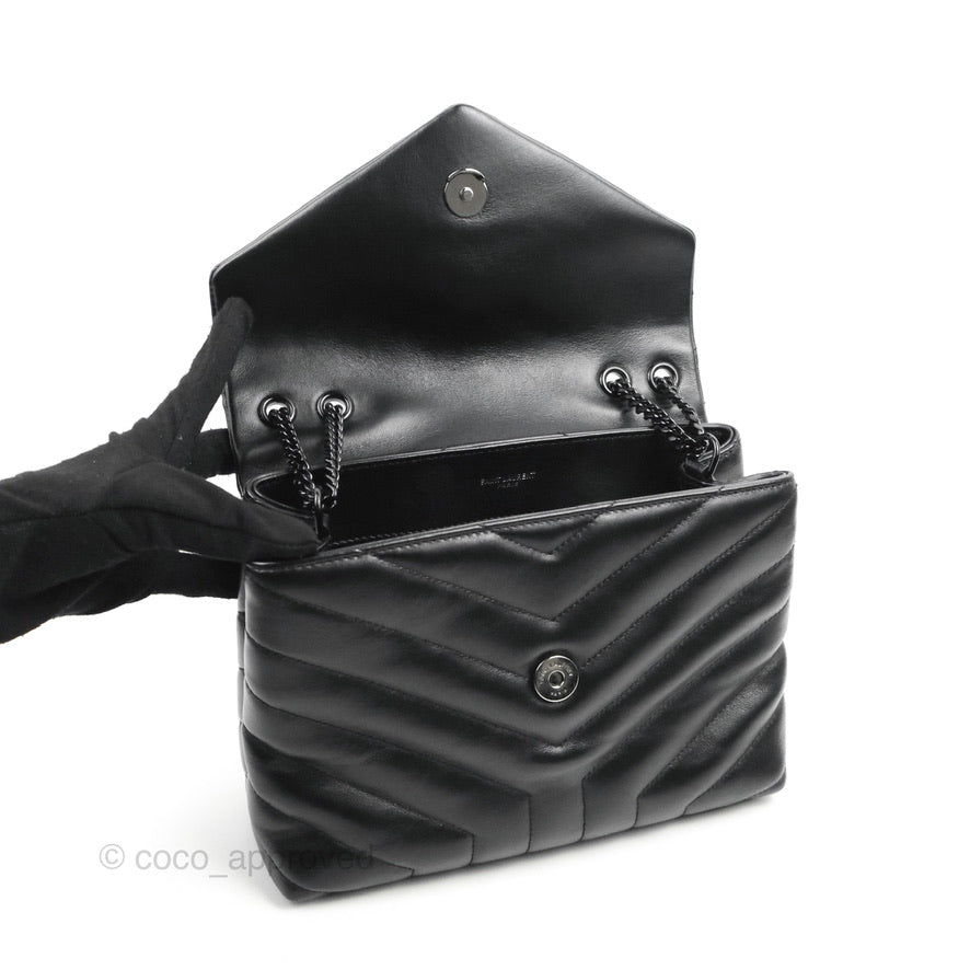 Saint Laurent Loulou Small Bag So Black