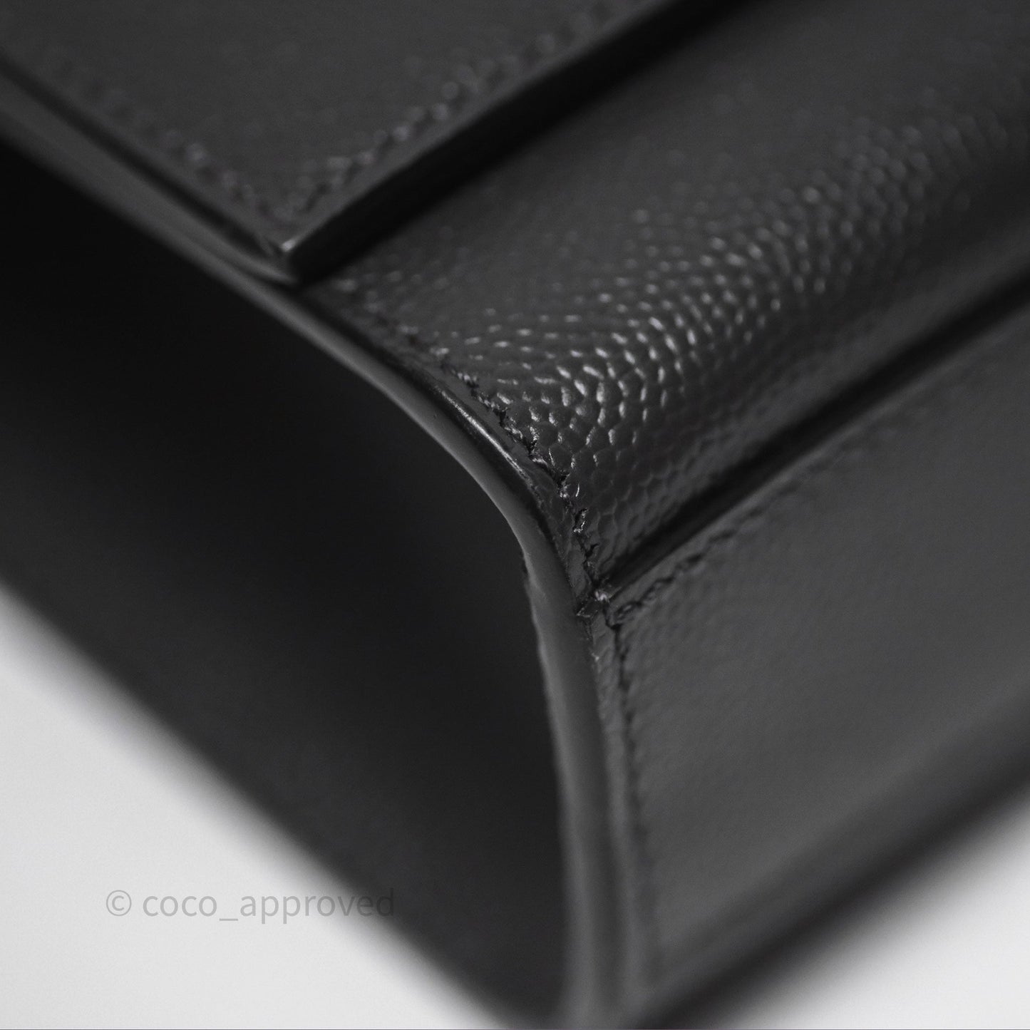 Saint Laurent Kate Medium Grained Leather Shoulder Bag So Black