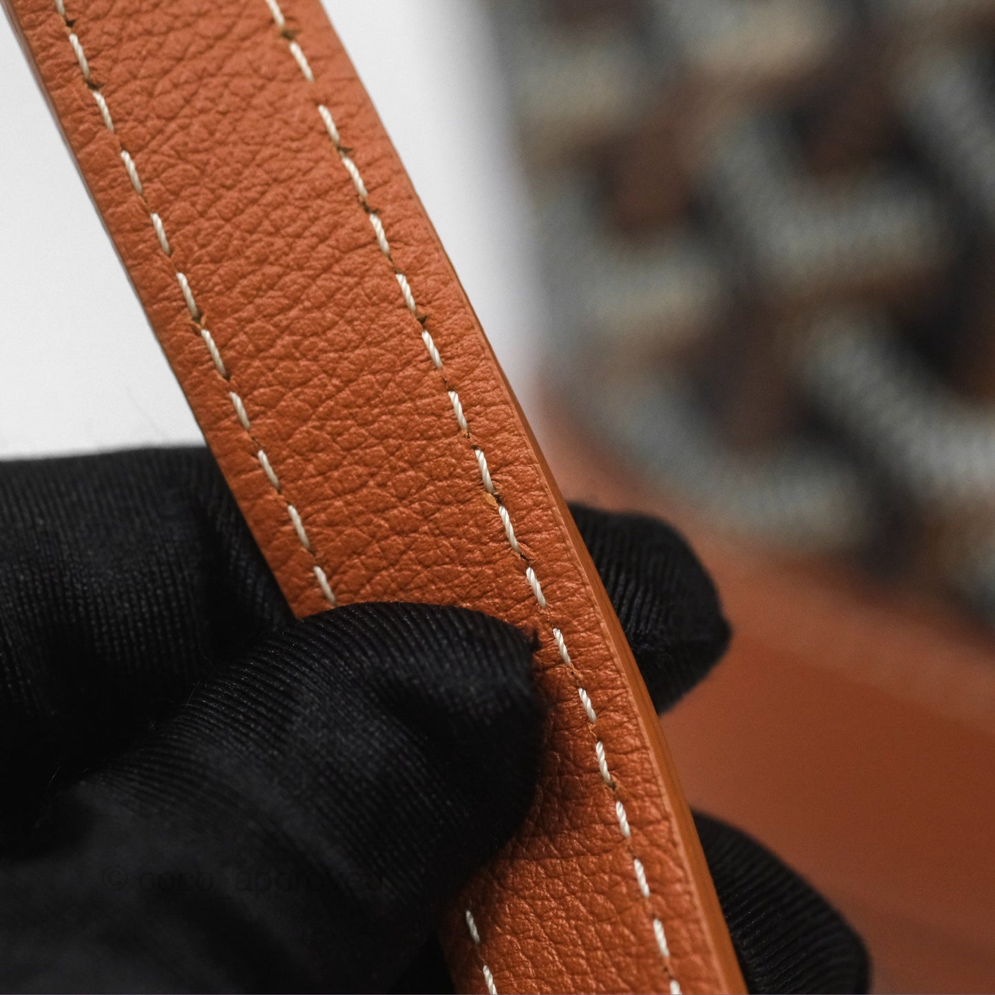 Goyard Petit Flot Bucket Bag Black & Tan Goyardine