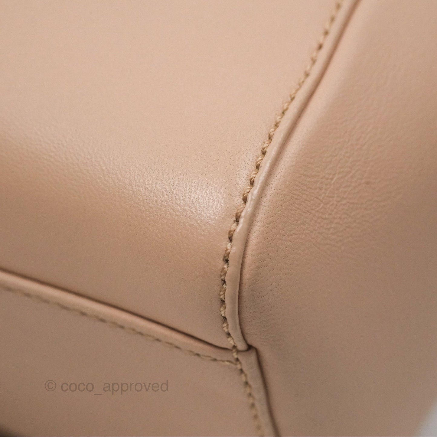 Fendi Mini Peekaboo Bag Light Pink Lambskin Gold Hardware