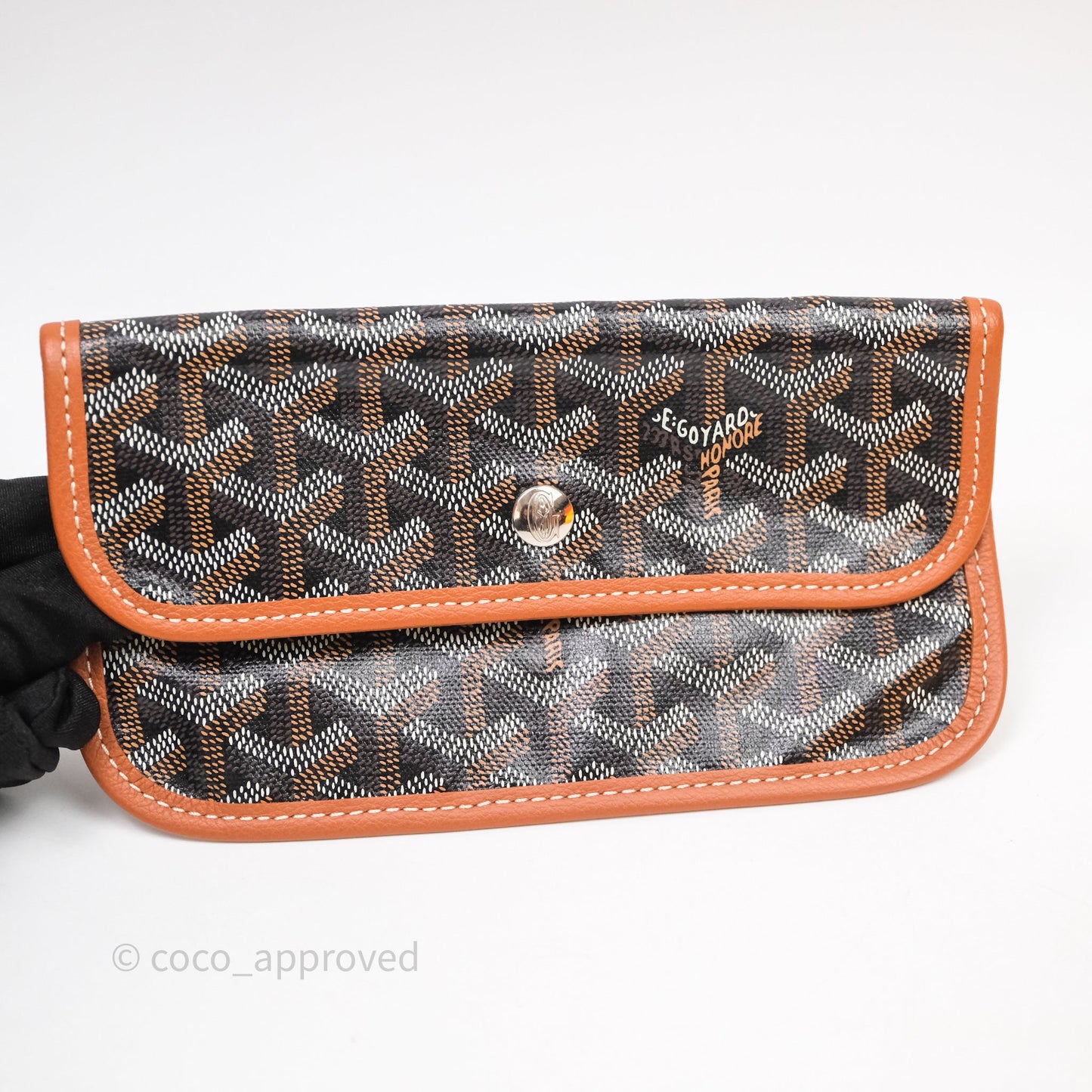 Goyard Bohème Hobo Bag Black & Tan