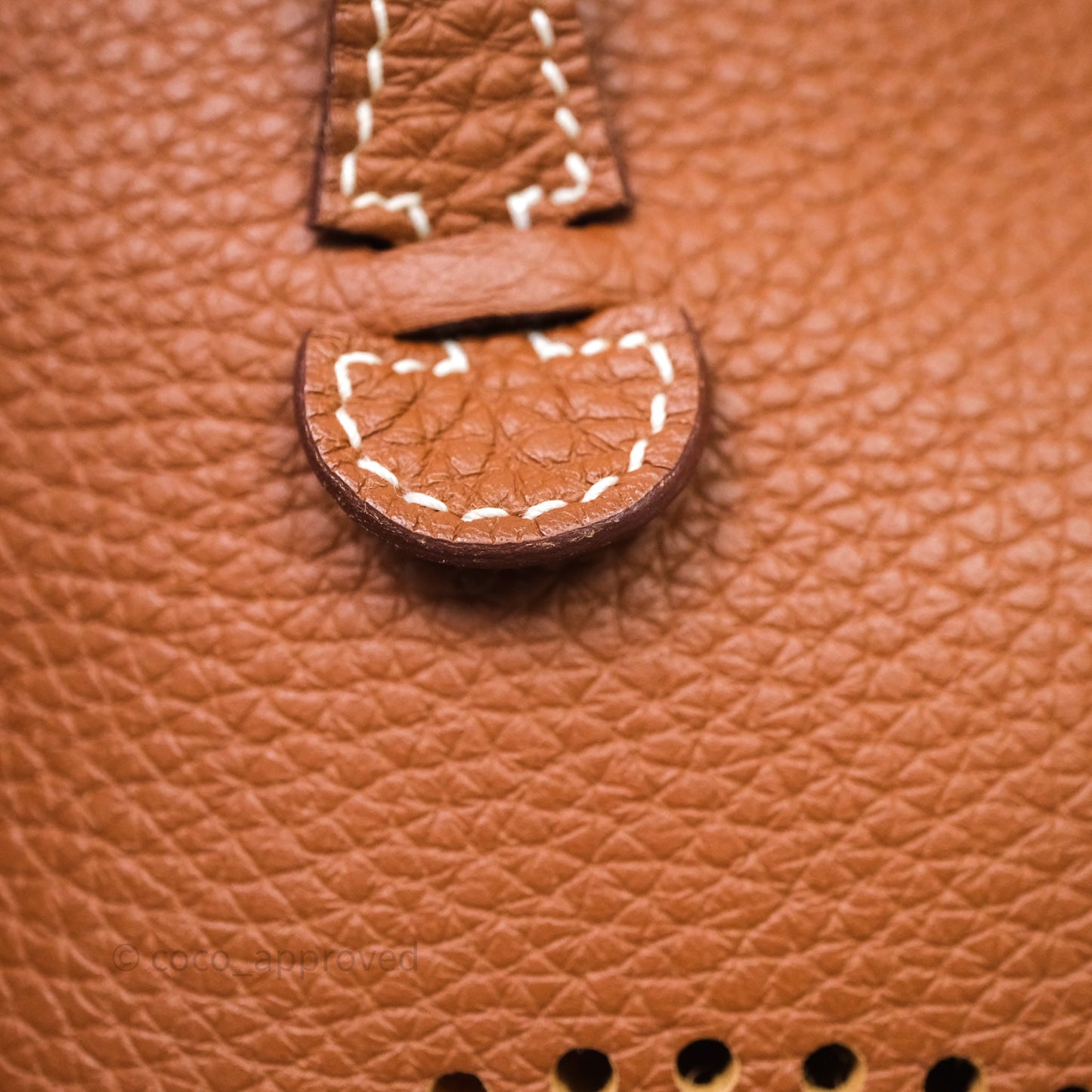 Hermès Mini Evelyne 16 Amazone Gold 37 Clemence Palladium Hardware