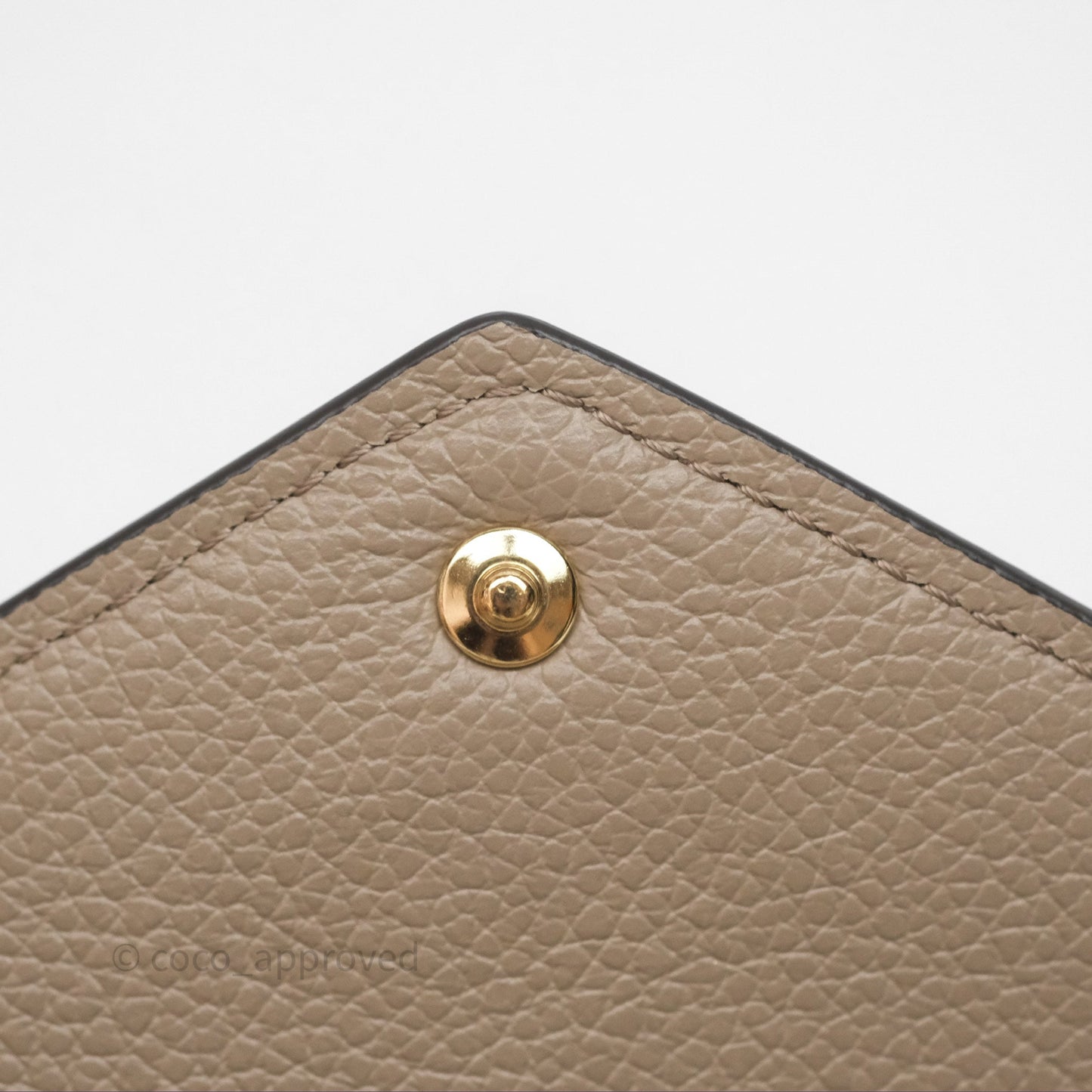 Louis Vuitton Victorine Wallet Monogram Empreinte Dove/Cream