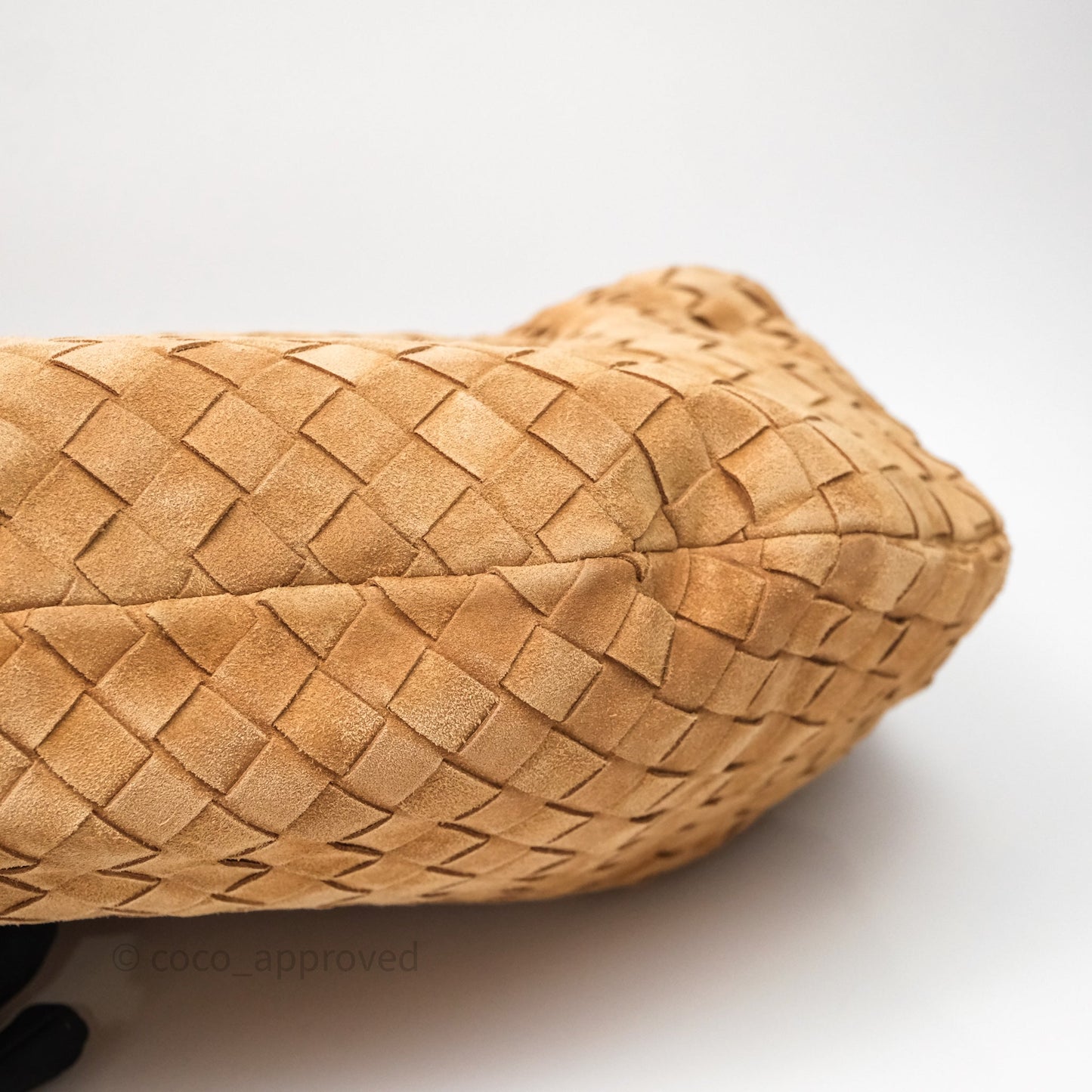 Bottega Veneta Classic Jodie Brown Suede Intrecciato