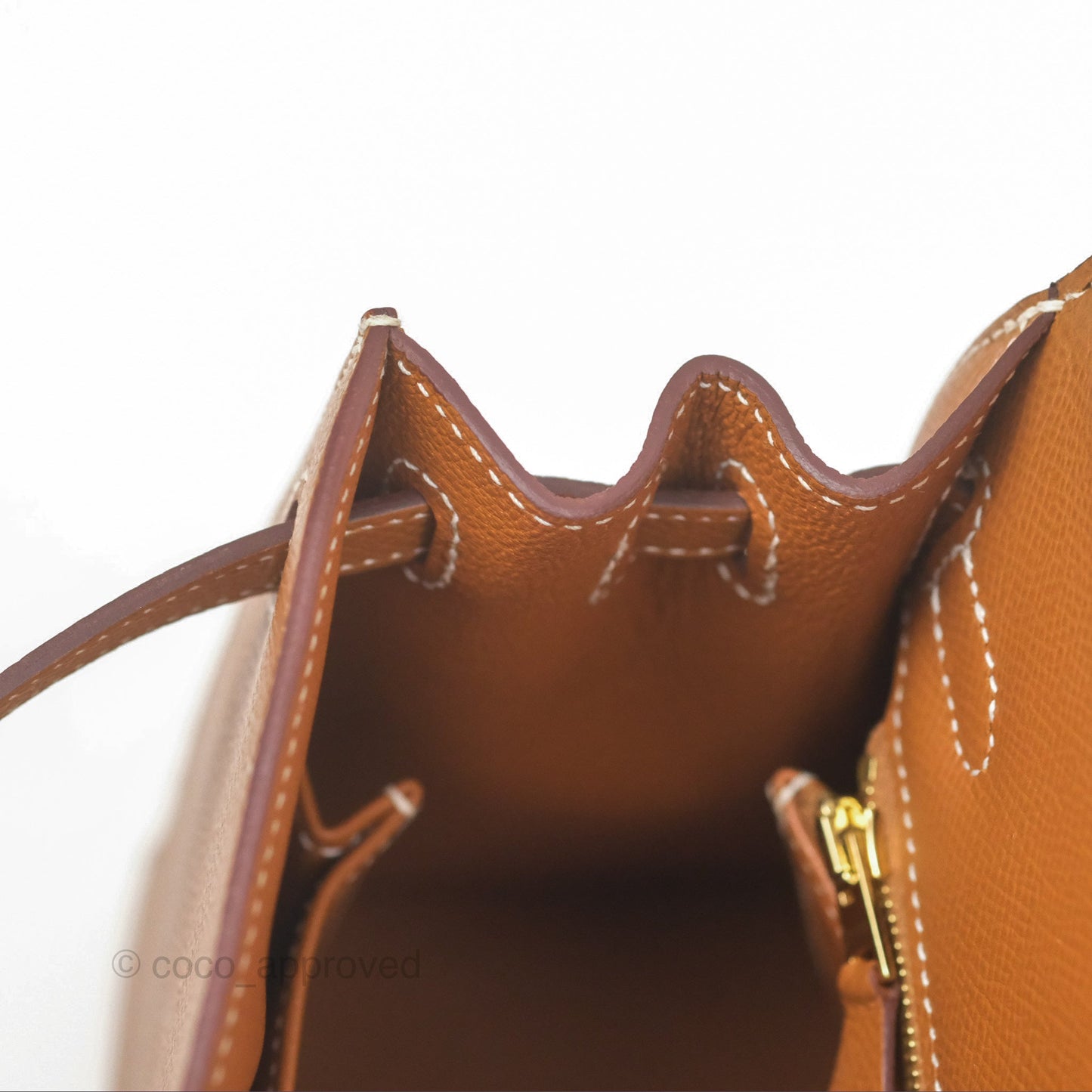 Hermès Kelly 25 Sellier Gold 37 Epsom Gold Hardware