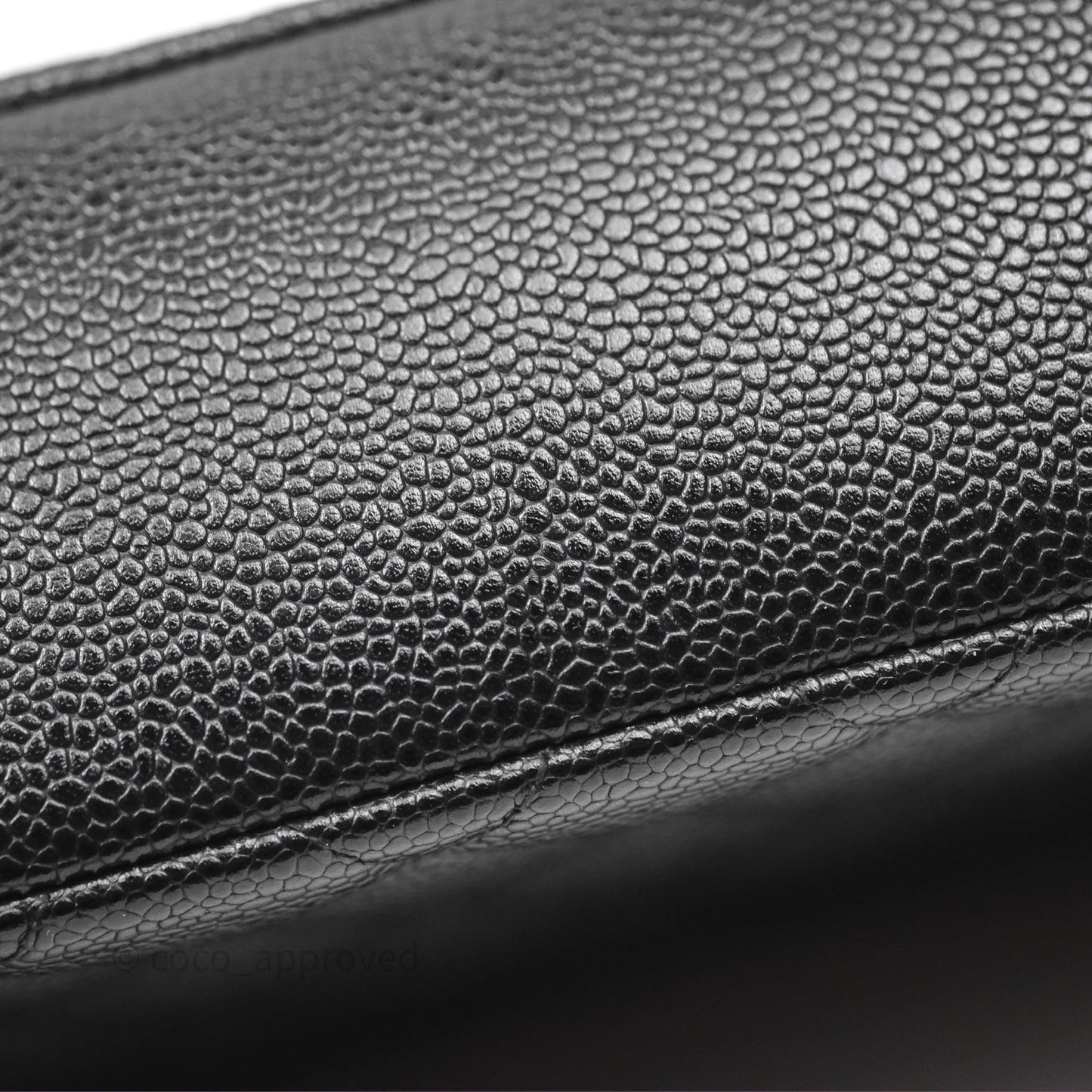Chanel Small Vintage Quilted Classic Diana Flap Bag Black Caviar 24K Gold Hardware