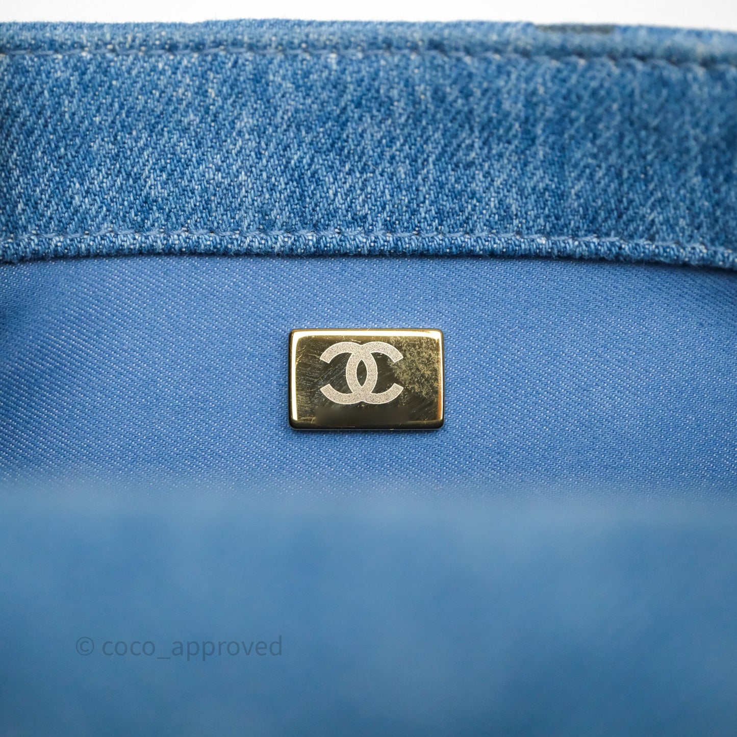 Chanel Small Denim Mood Flap Quilted Blue Multicolor