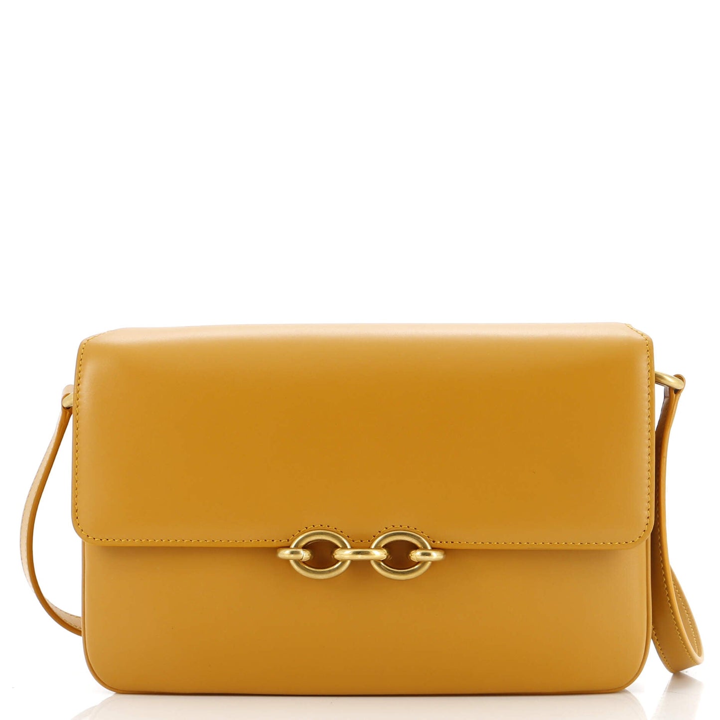 Luxury Saint Laurent Le Maillon Shoulder Bag Leather Medium