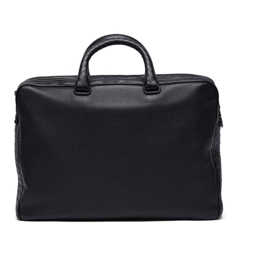 Luxury Bottega Veneta Intrecciato Braided Briefcase
