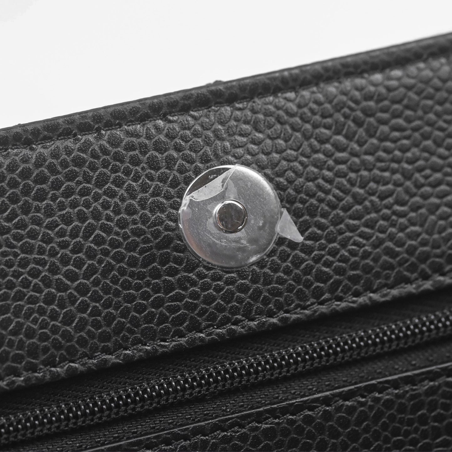 Chanel Quilted Classic WOC Black Caviar Silver Hardware